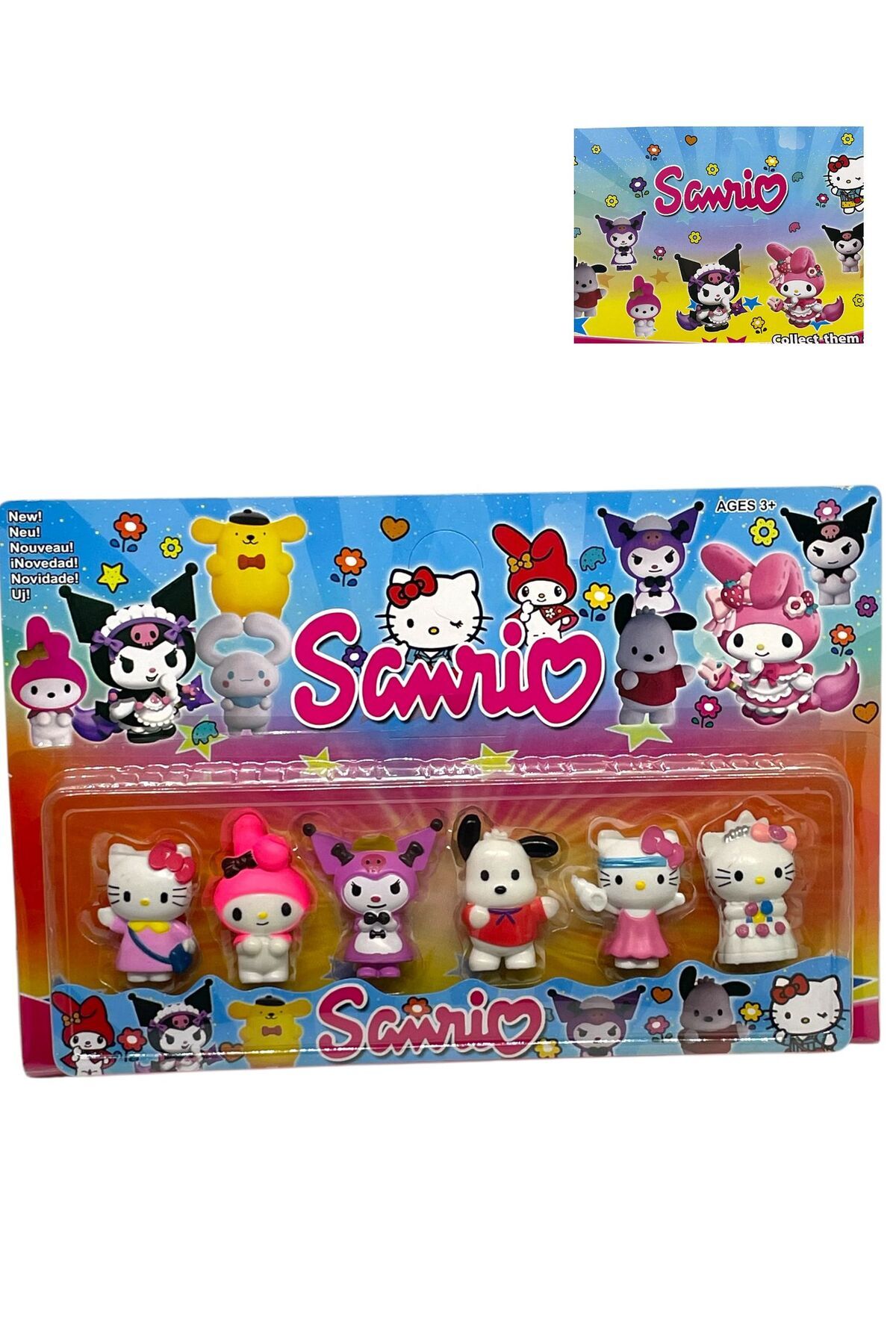 SCOWETTO Kromi 6 Lı Figür Set Oyuncak