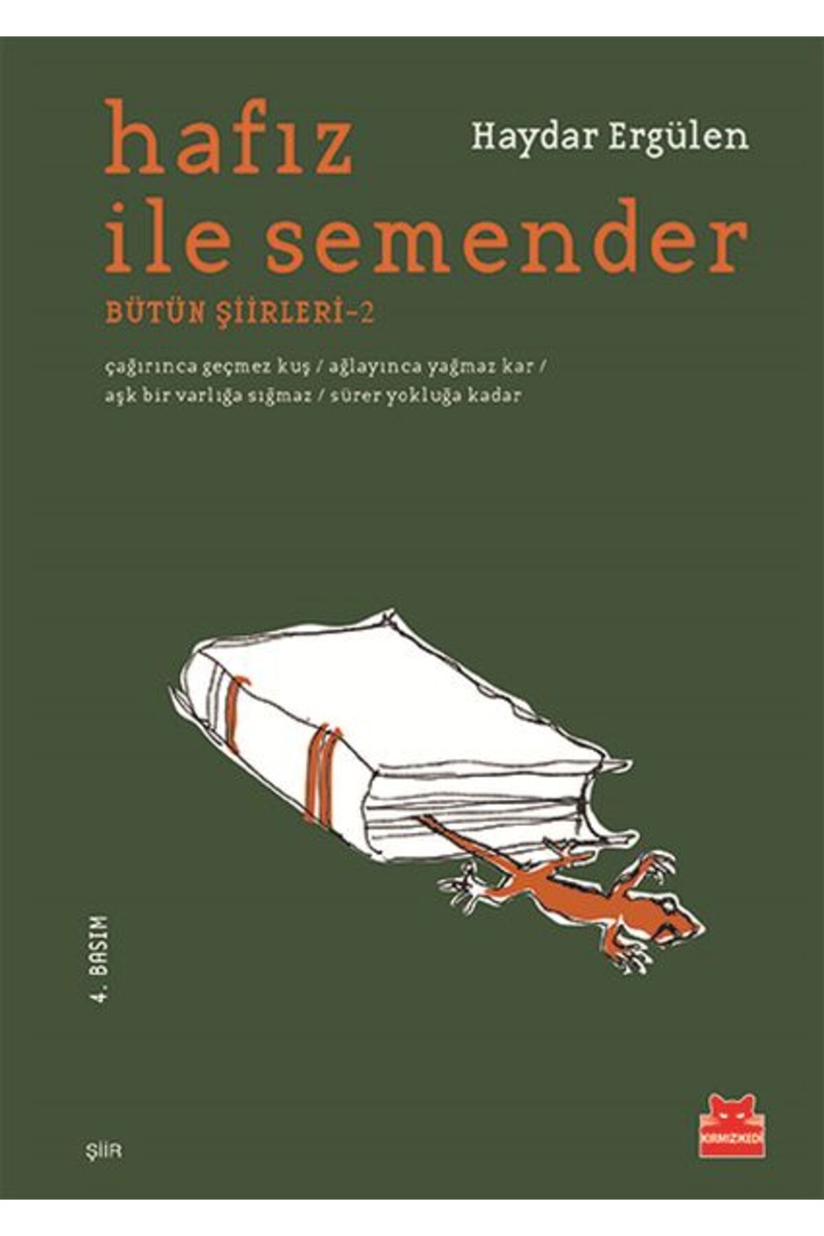 Kırmızı Kedi Yayınları Hafız ile Semender Bütün Şiirleri 2