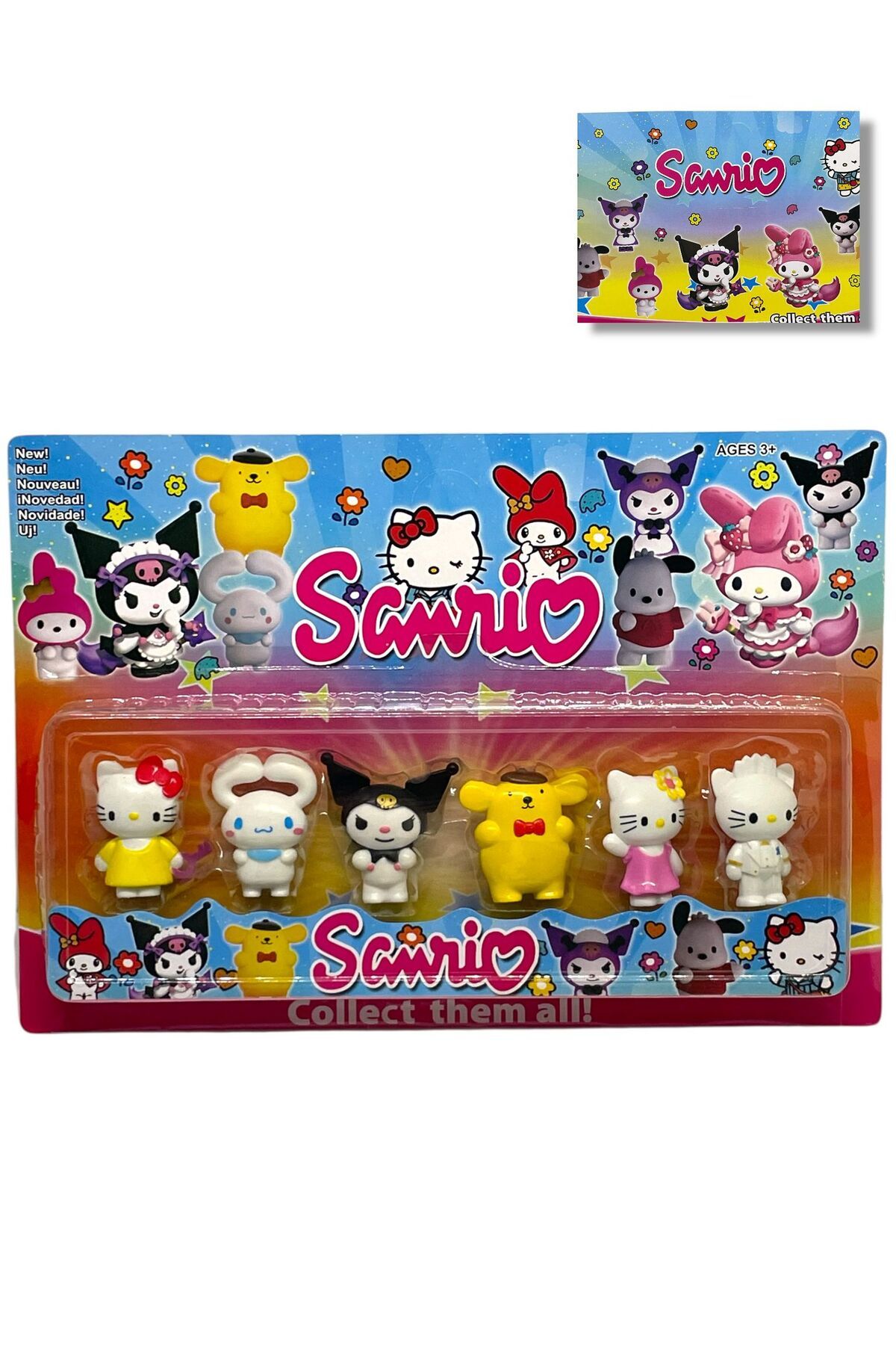 SCOWETTO Kromi 6 Lı Figür Set Oyuncak