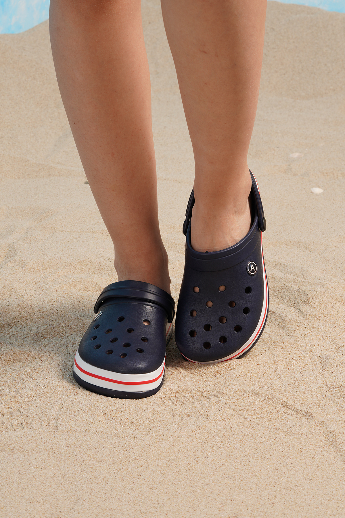Beyond Unisex Lacivert Crs Önü Kapalı Terlik 3cm BYNDCROCS01 görsel 3