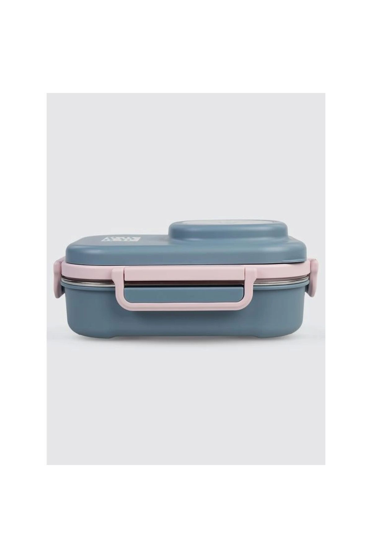 Uzspace Vgn-8021-8033 Paslanmaz Çelik Yemek Kabı - Lunch Box 600 ml Grey