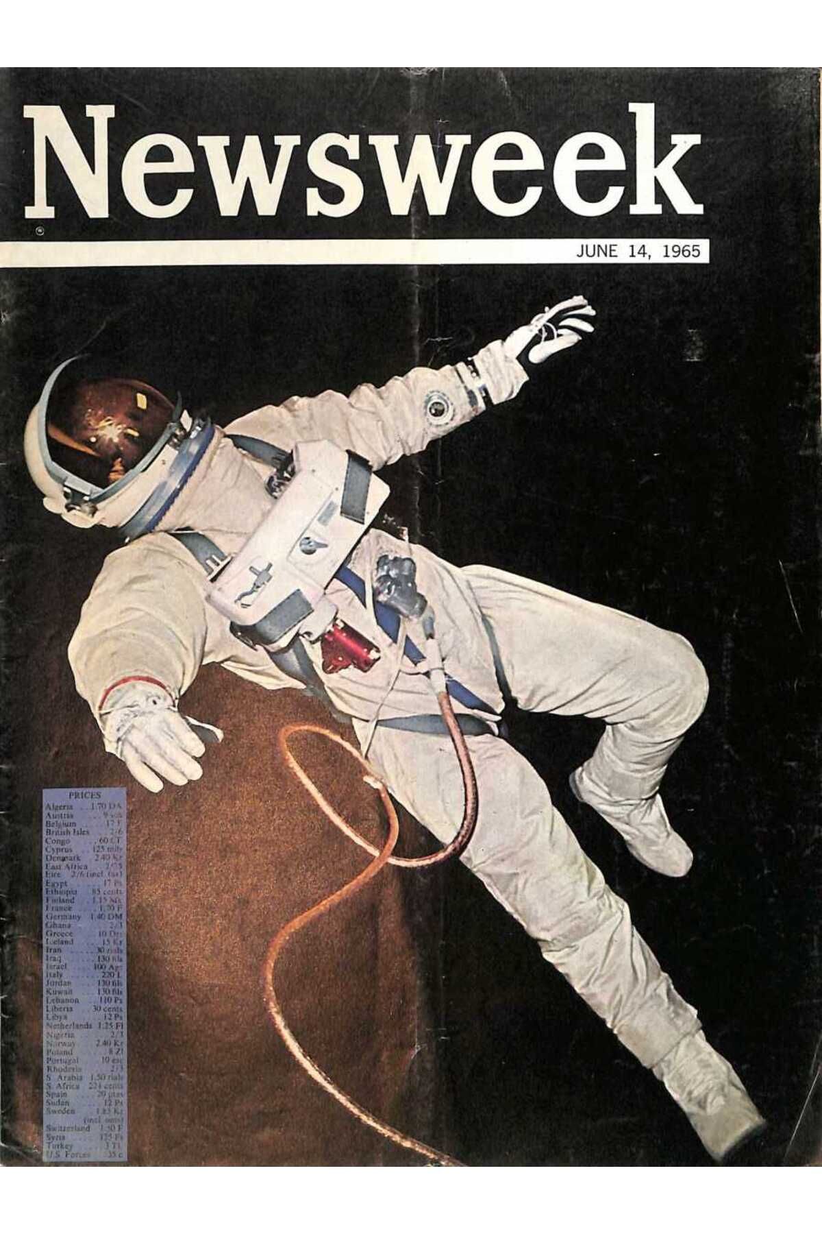 Gökçe Koleksiyon Newsweek Magazine 14 June 1965 NDR91712