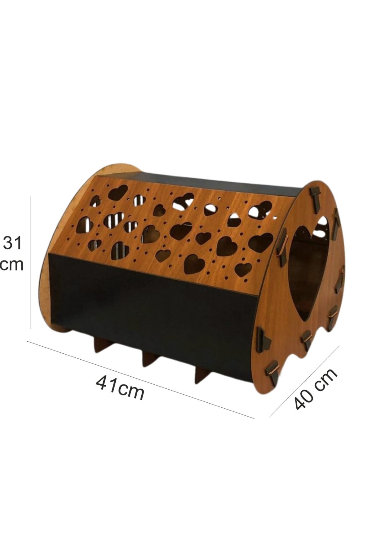 MagBoxx Mag Box kalp temalı mdf kedi evi