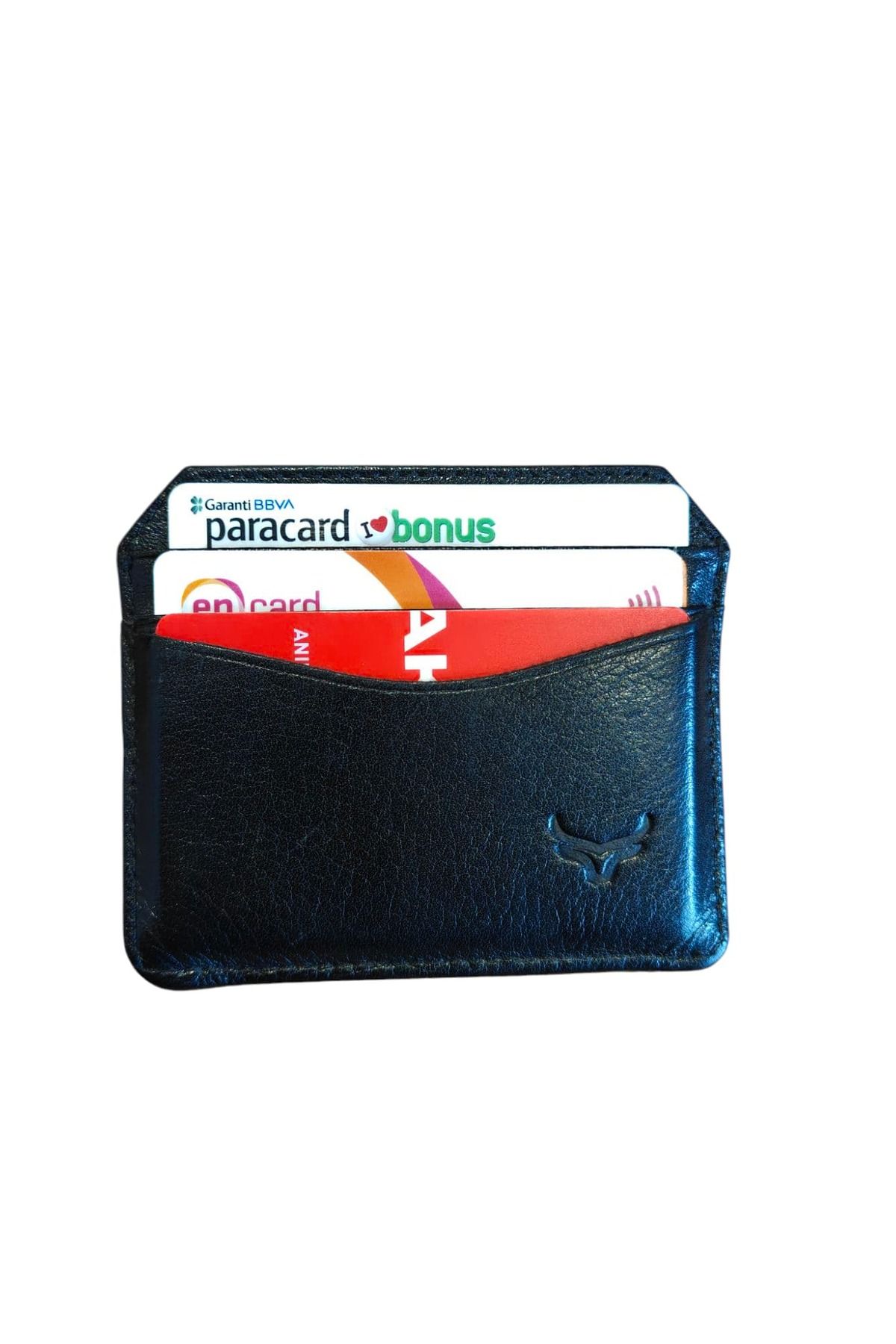 کیف پول مردانه نگهدارنده کارت چرمی واقعی و AN-GA AVM