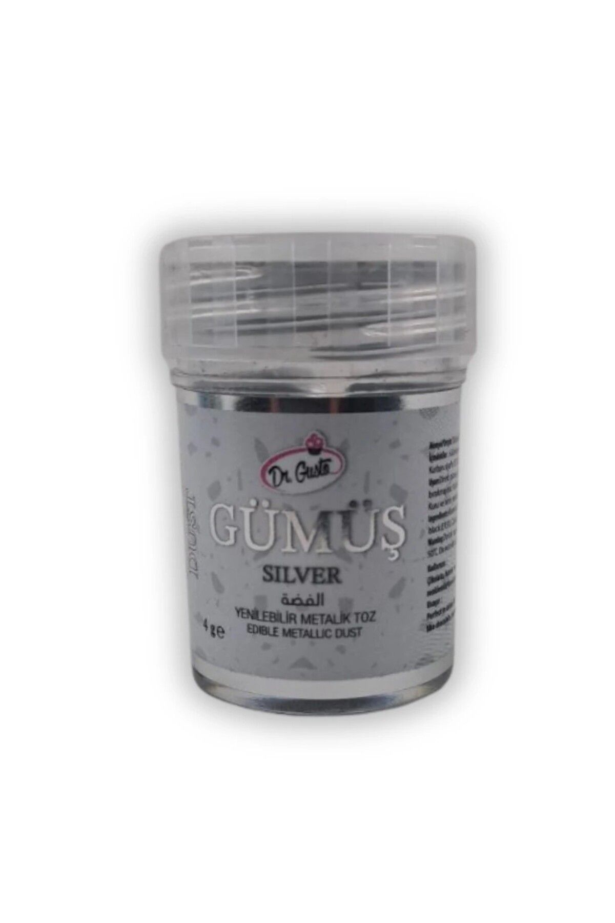 Dr. Gusto YENİLEBİLİR METALİK TOZ 4 GR
