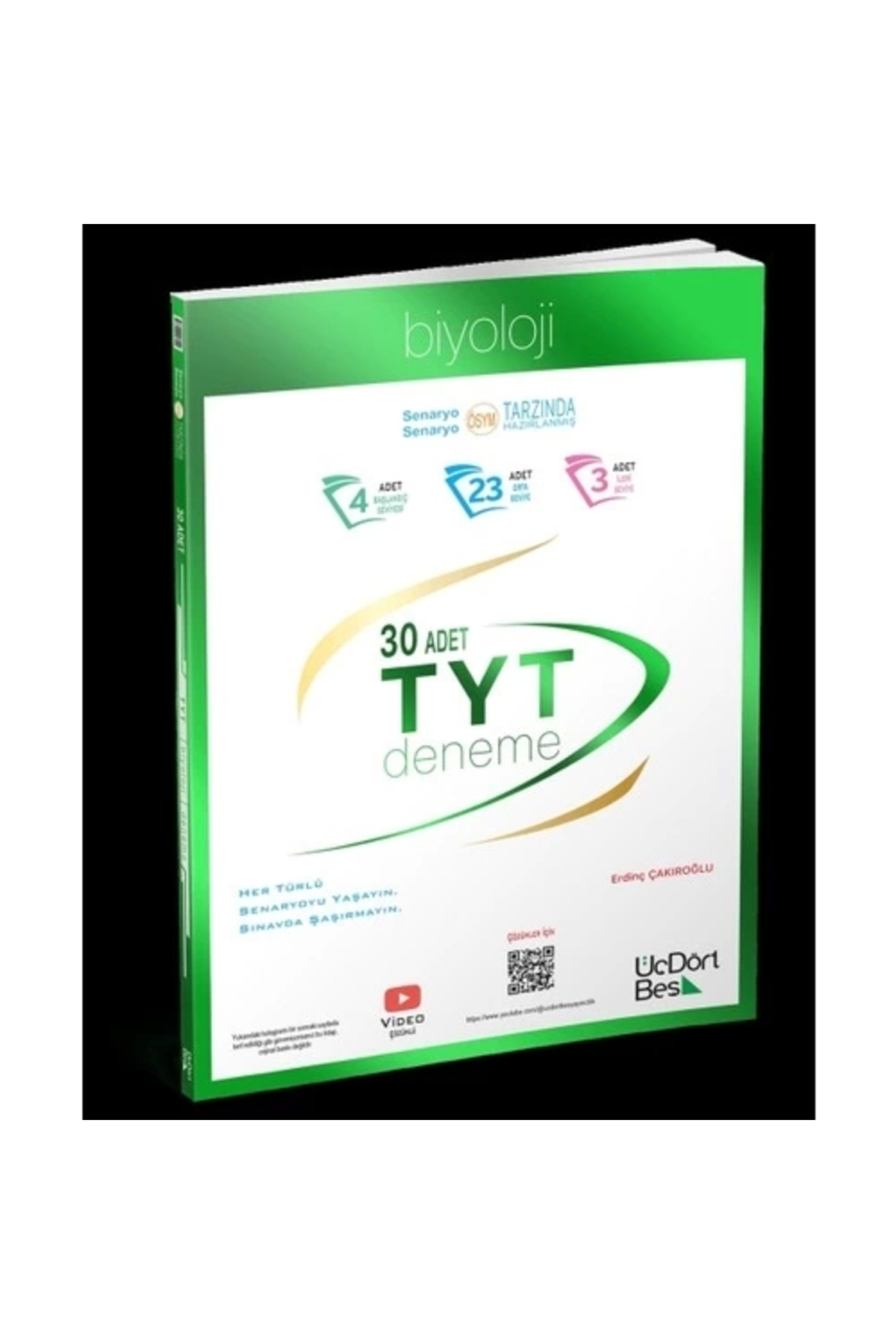 BBB 30本2箱 Üç Dört Beş Yayıncılık TYT BİYOLOJİ 30 DENEME ÜÇDÖRTBEŞ YAYIN