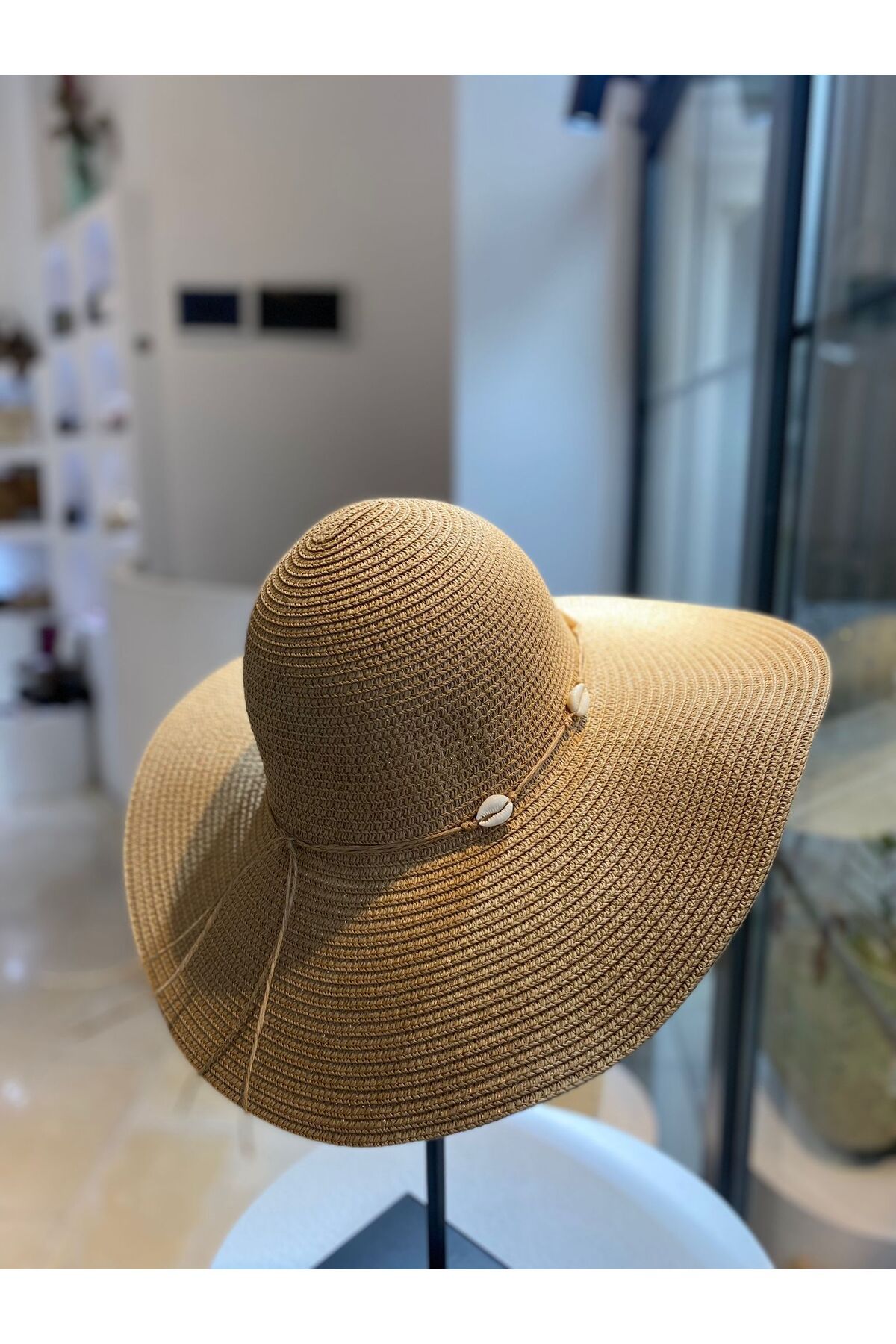 ZeynepKeskinDesign Hasır Şapka, Örgü Hasır Şapka, Plaj Şapkası