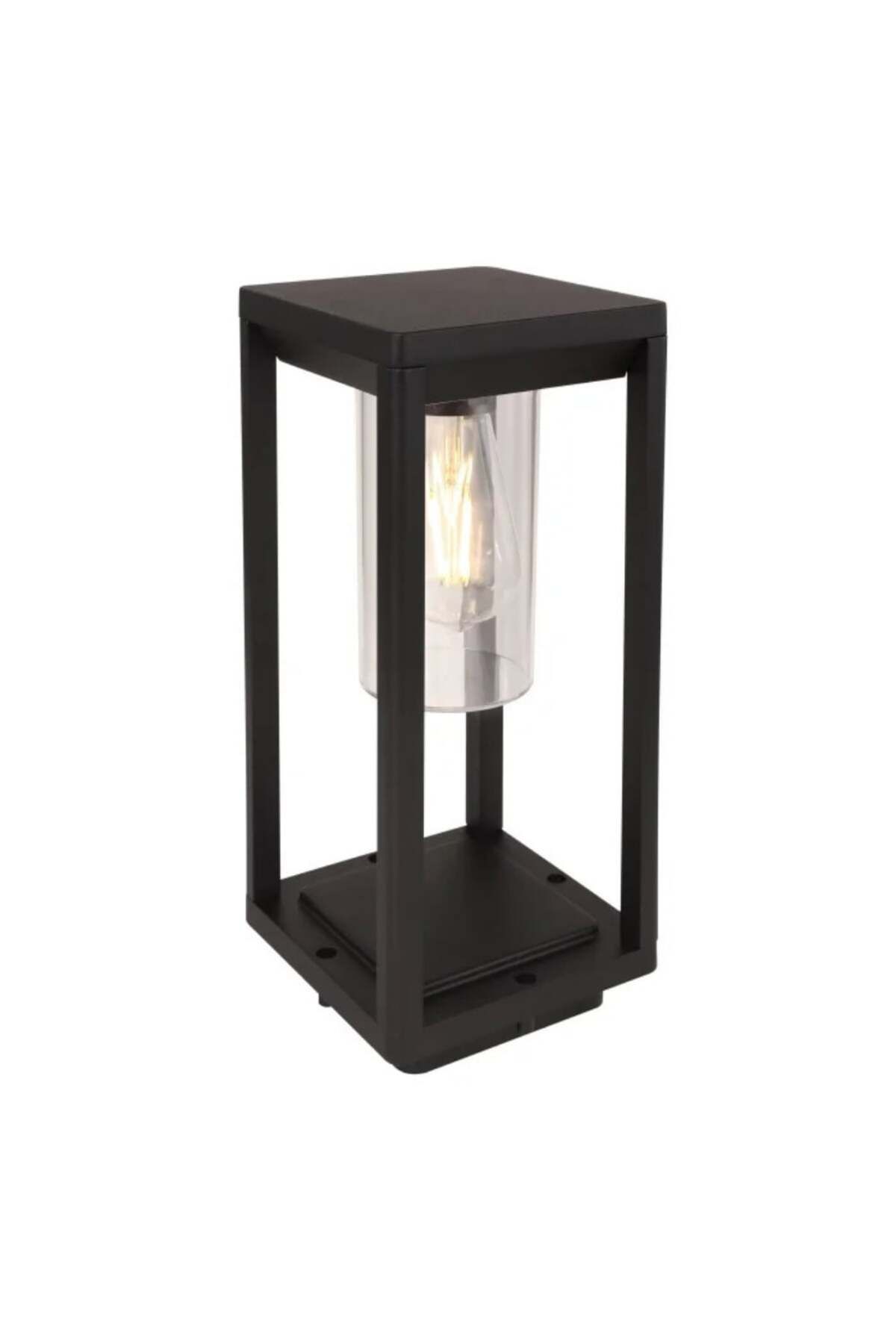 Forlife 60 Watt Rustik Tasarımlı Solar Alüminyum Bollard Aydınlatma Armatürü