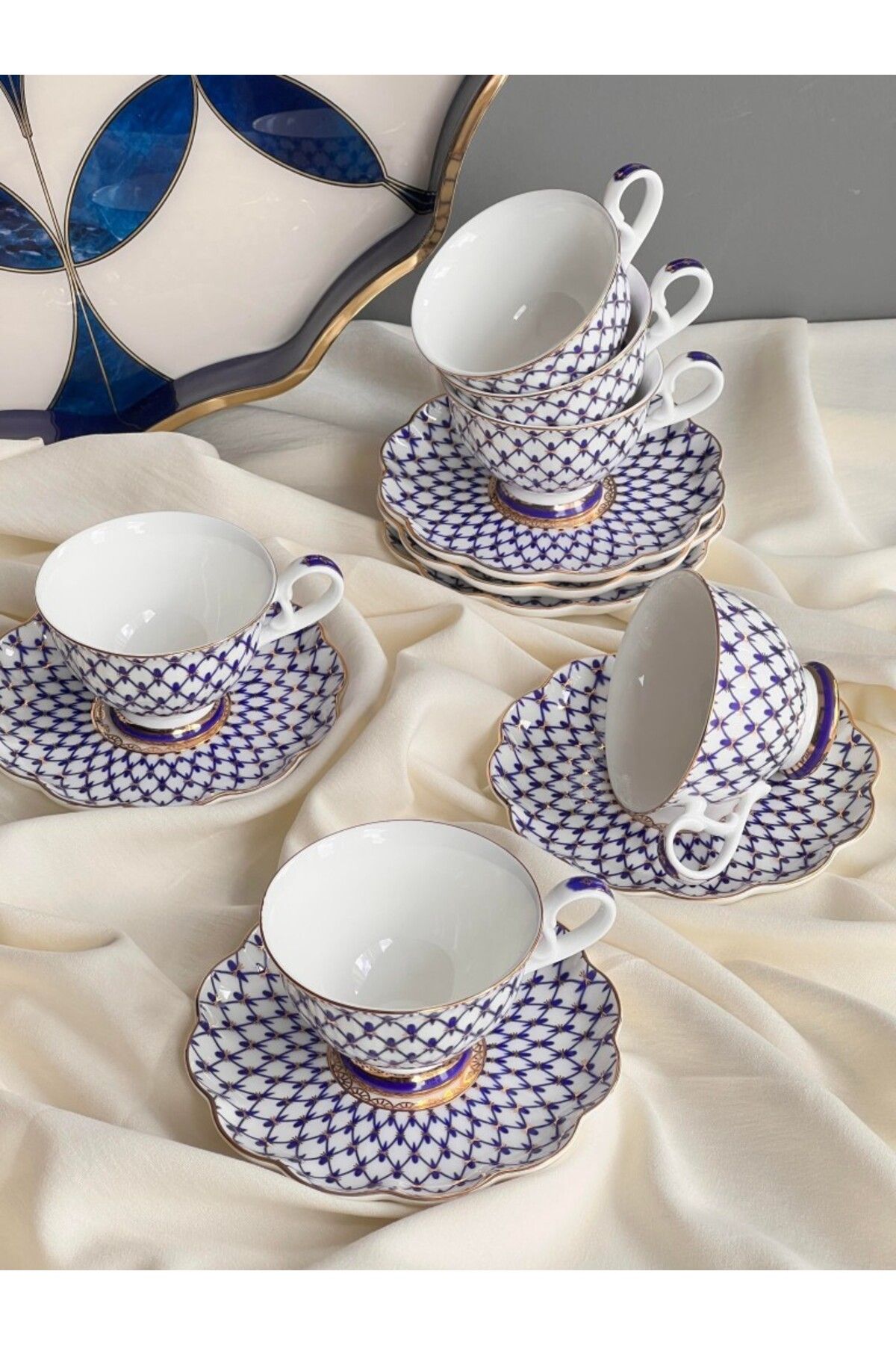 Gürdamar Home Hern 6'lı Kahve Fincan Takımı