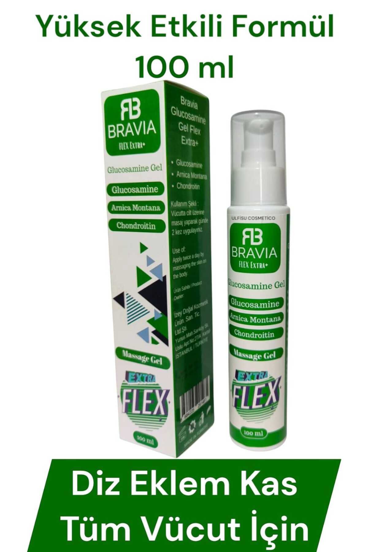 ULFİSU COSMETİCO Extra Flex Kas Eklem Artrit Jeli 100ml ( Glukozamin, Chondroitin, Arnica Montana )