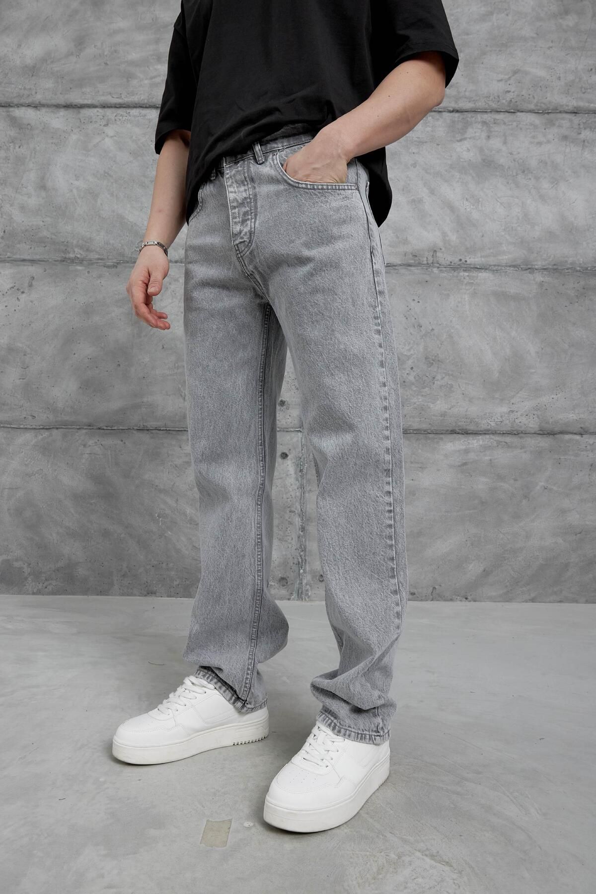 NOMARC Gri Mb Baggy Jean