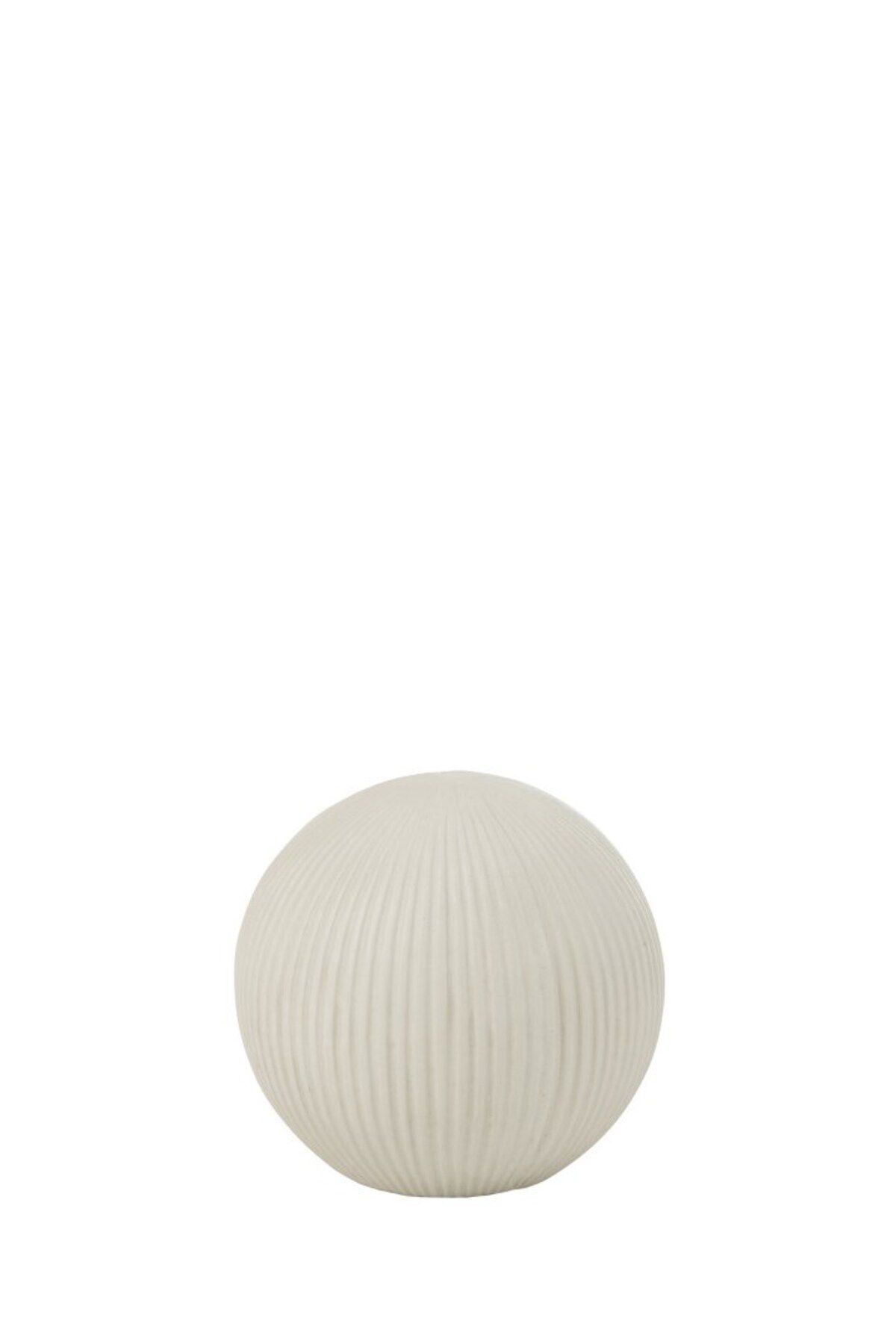 Laromita Decoration ŞERİTLİ BEYAZ BETON TOP / S