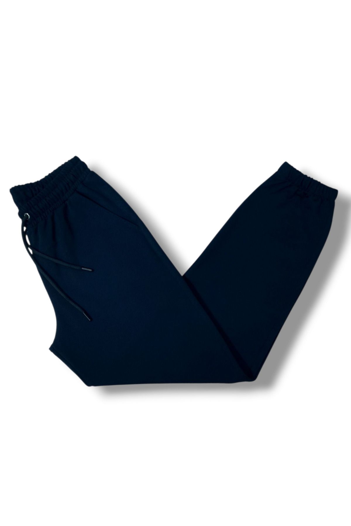 MASSMODA Eşofman Altı İnce Yazlık 2 İplik Kompakt Lastikli Paça Şardonsuz Penye Pijama Erkek / Kadın Unisex