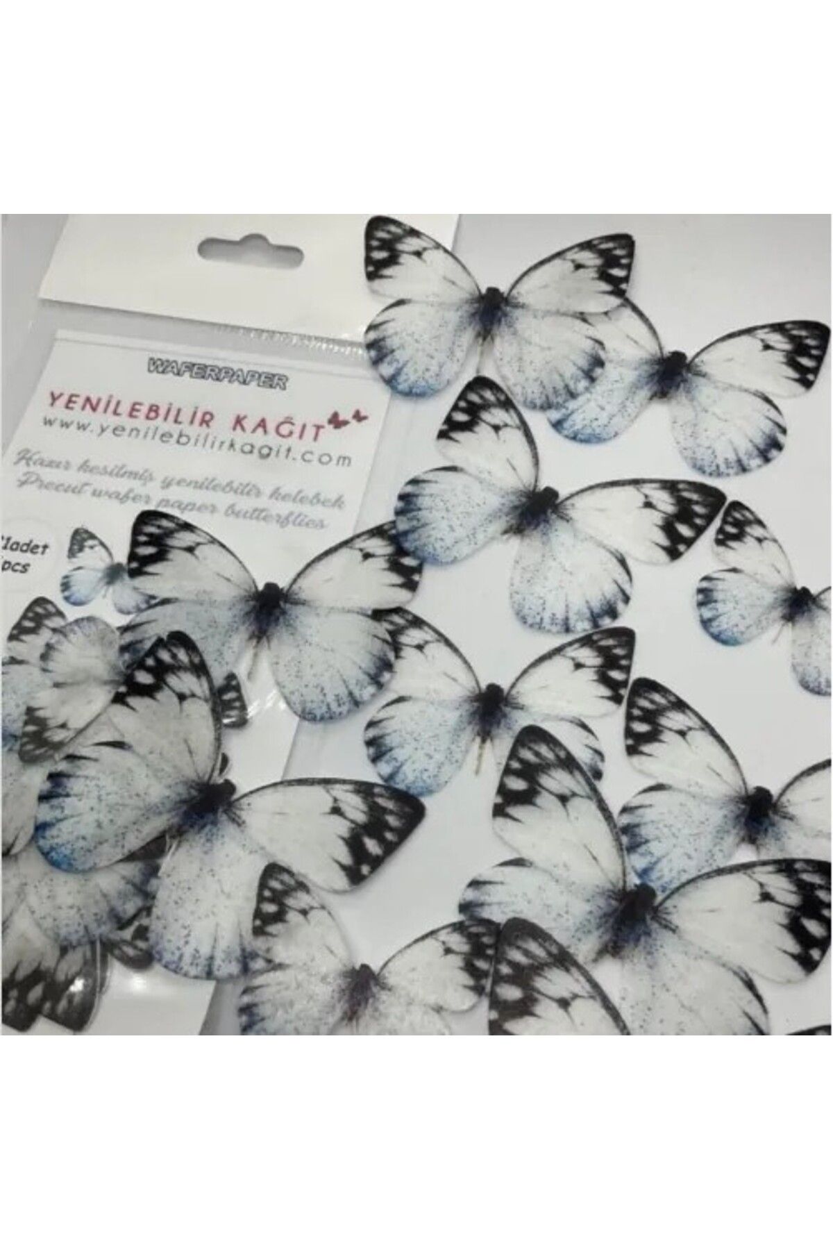 Yenilebilir Kağıt Wafer paper YENİLEBİLİR KELEBEK