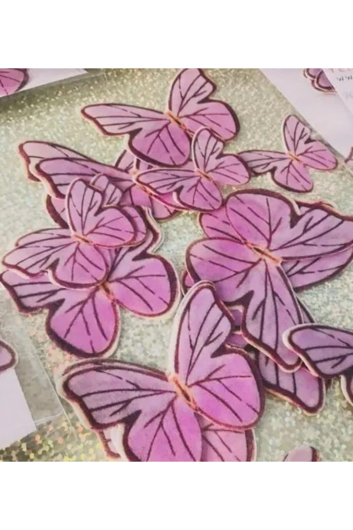 Yenilebilir Kağıt Wafer paper YENİLEBİLİR KELEBEK