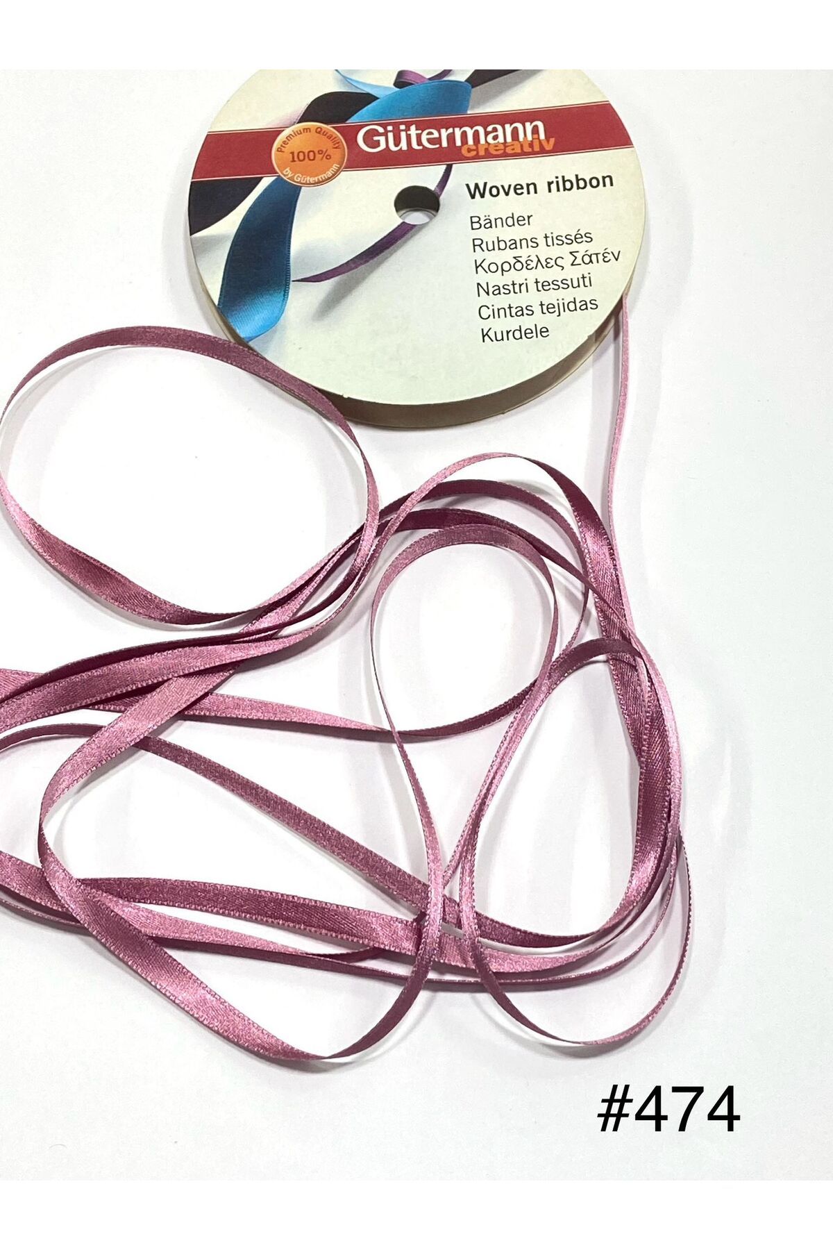 karantuhafiye Saten Kurdele / 6 mm / 20 Metre