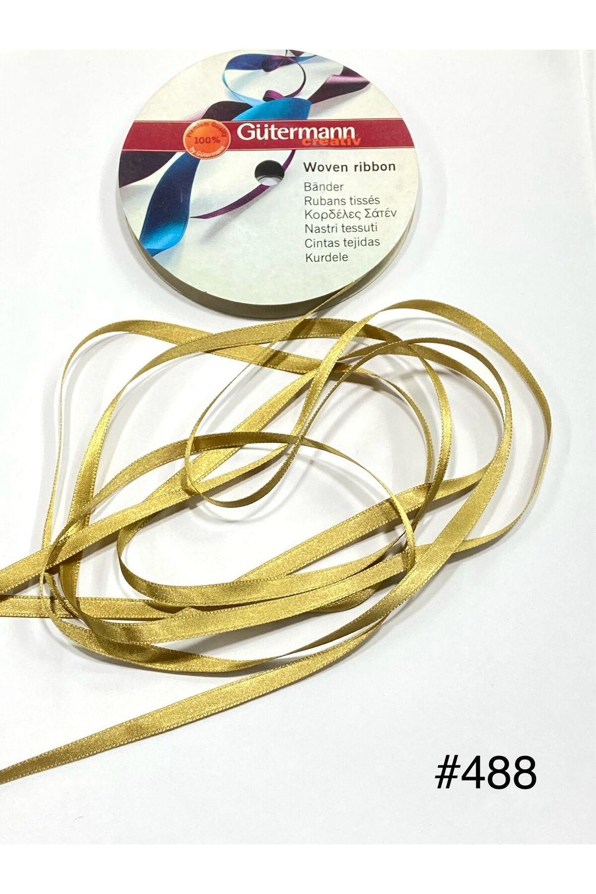 karantuhafiye Saten Kurdele / 6 mm / 20 Metre