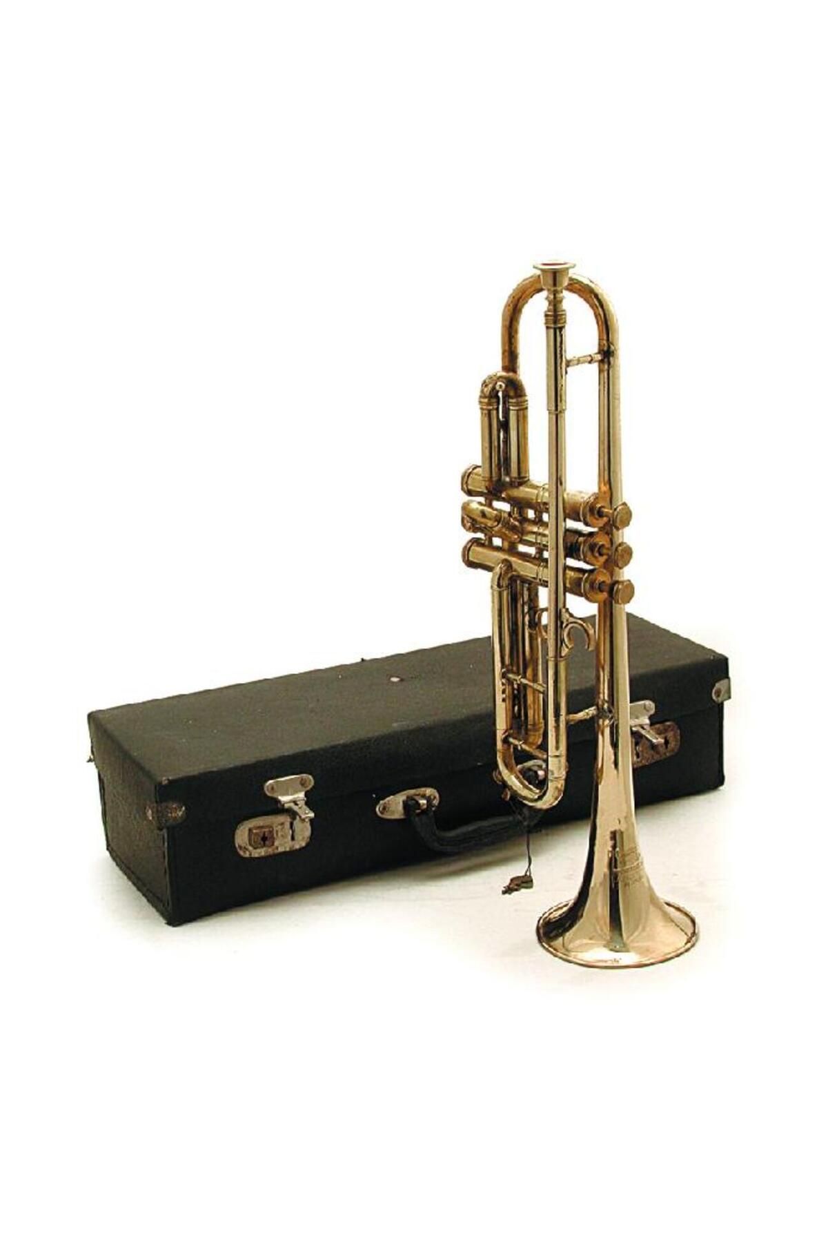 Pirinç DENİZCİLİK GRUBU-Marine Pirinç Aksesuar-KUTULU TROMPET-49*10*14 CM-JTTR28222
