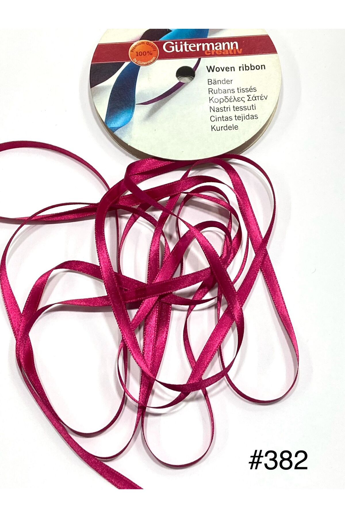 karantuhafiye Saten Kurdele / 6 mm / 20 Metre