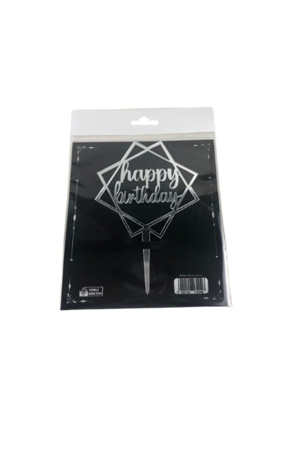 shop PLEKSİ HAPPY BIRTHDAY GÜMÜŞ