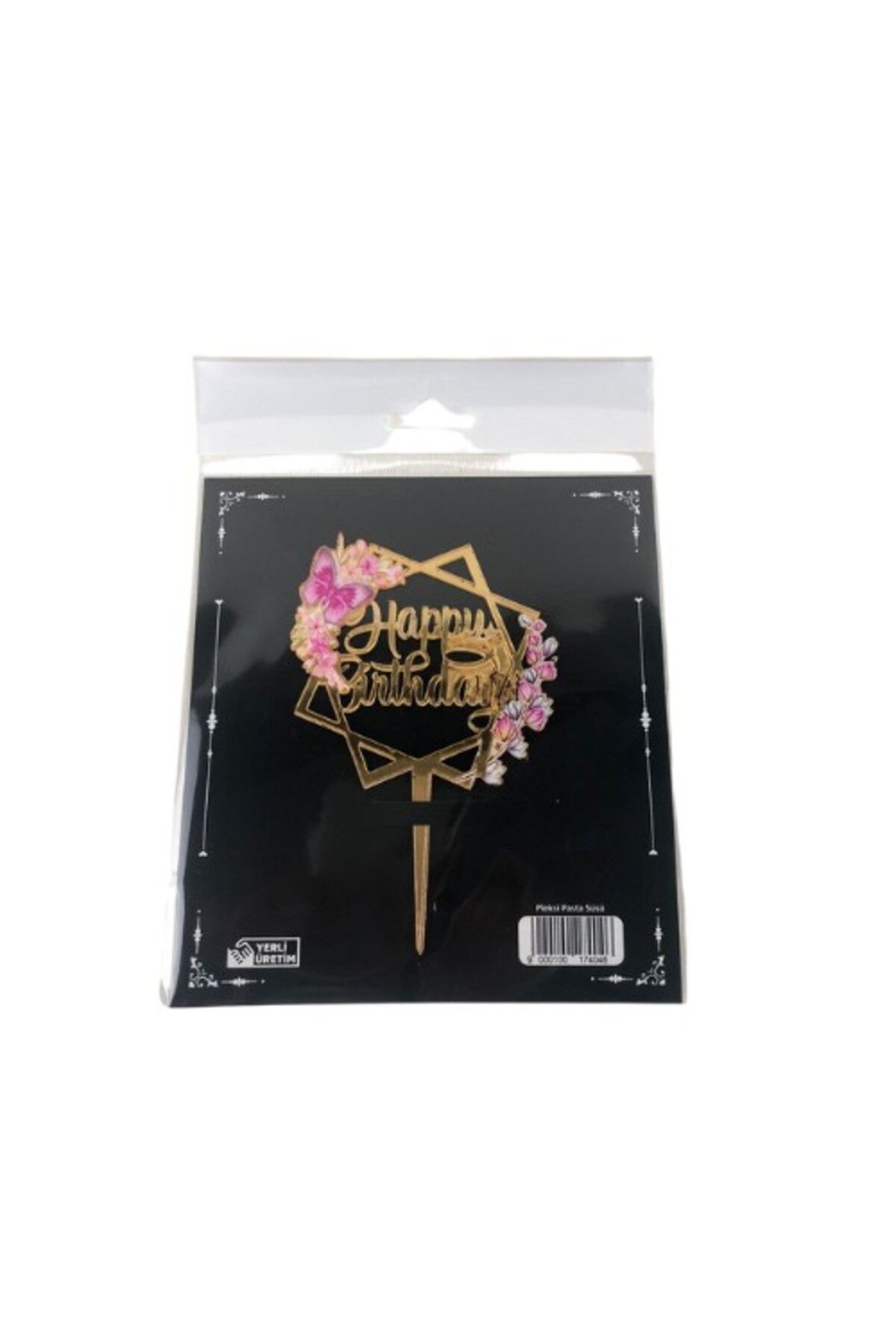 shop PLEKSİ HAPPY BIRTHDAY GOLD