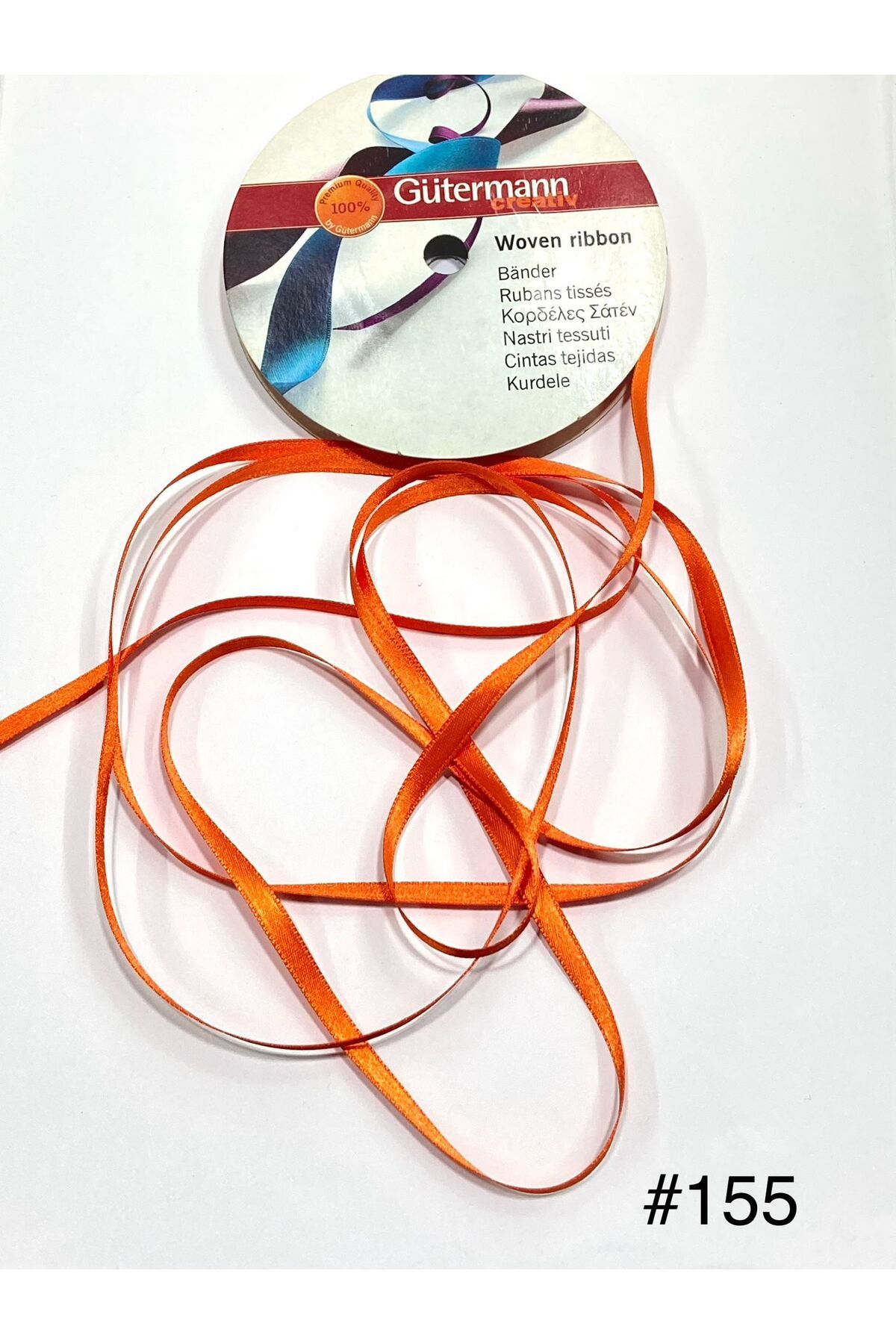 karantuhafiye Saten Kurdele / 6 mm / 20 Metre