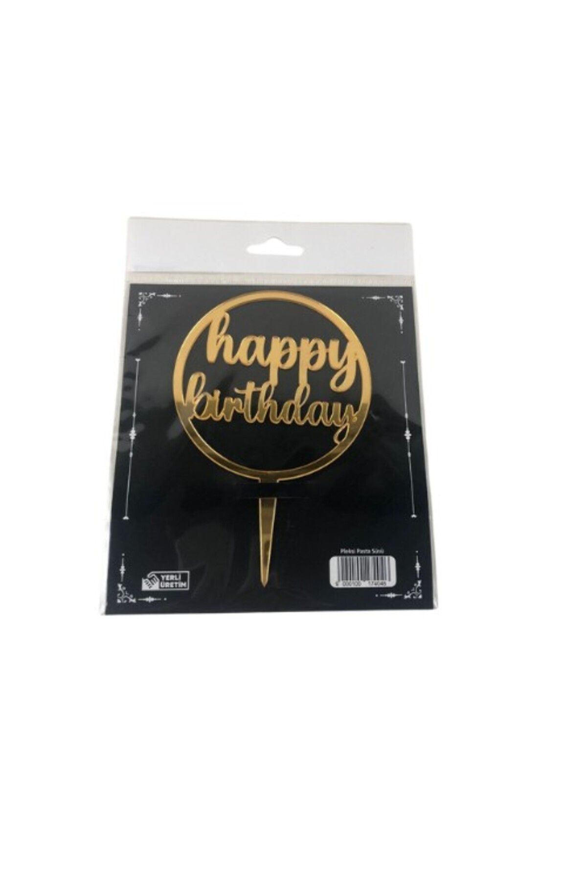 shop PLEKSİ HAPPY BIRTHDAY GOLD