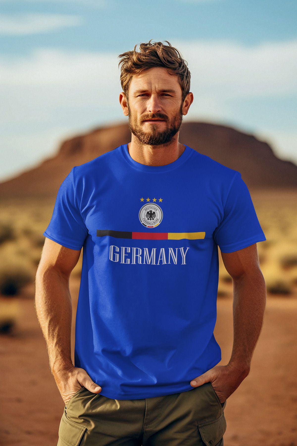 Biy Store Almanya milli takım forma baskılı unisex kısa kollu tişört t-shirt