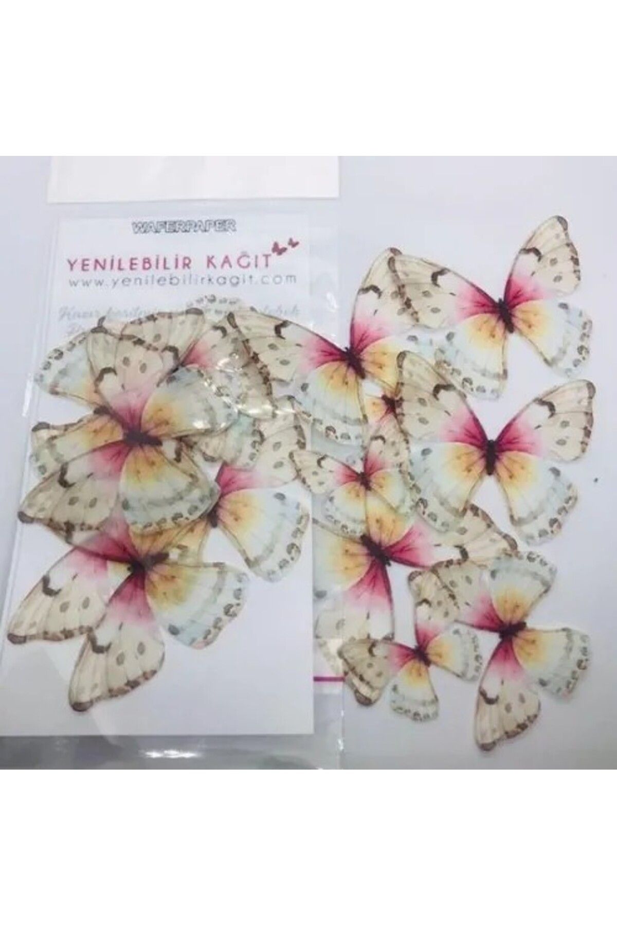 Yenilebilir Kağıt Wafer paper YENİLEBİLİR KELEBEK