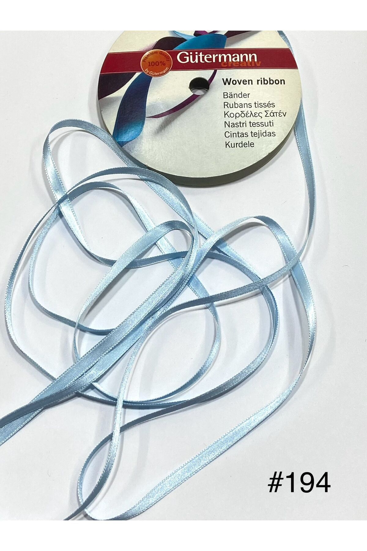 karantuhafiye Saten Kurdele / 6 mm / 20 Metre