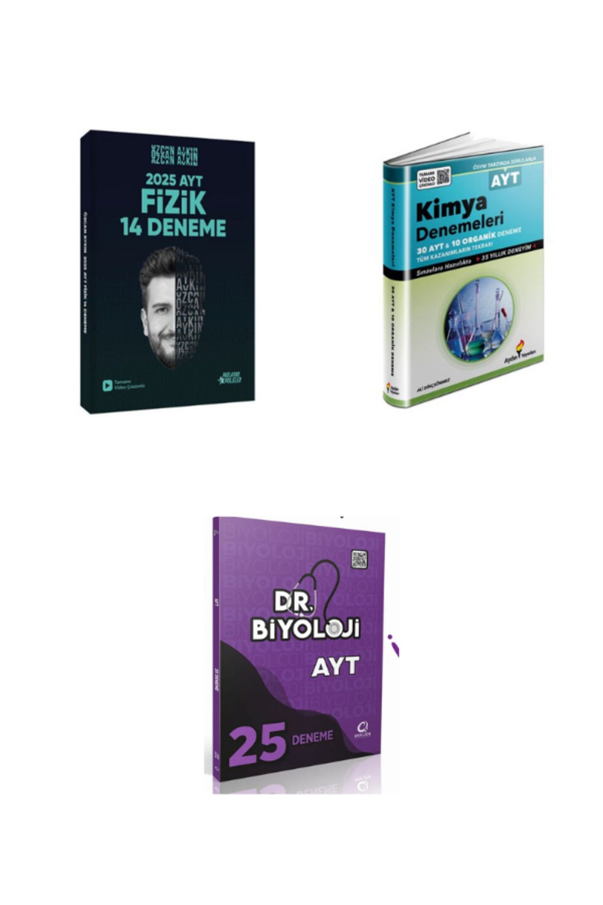 Benim Hocam Yayınları 2025 özcan aykın fizik aydın ayt kimya dr biyoloji ayt biyopsi deneme