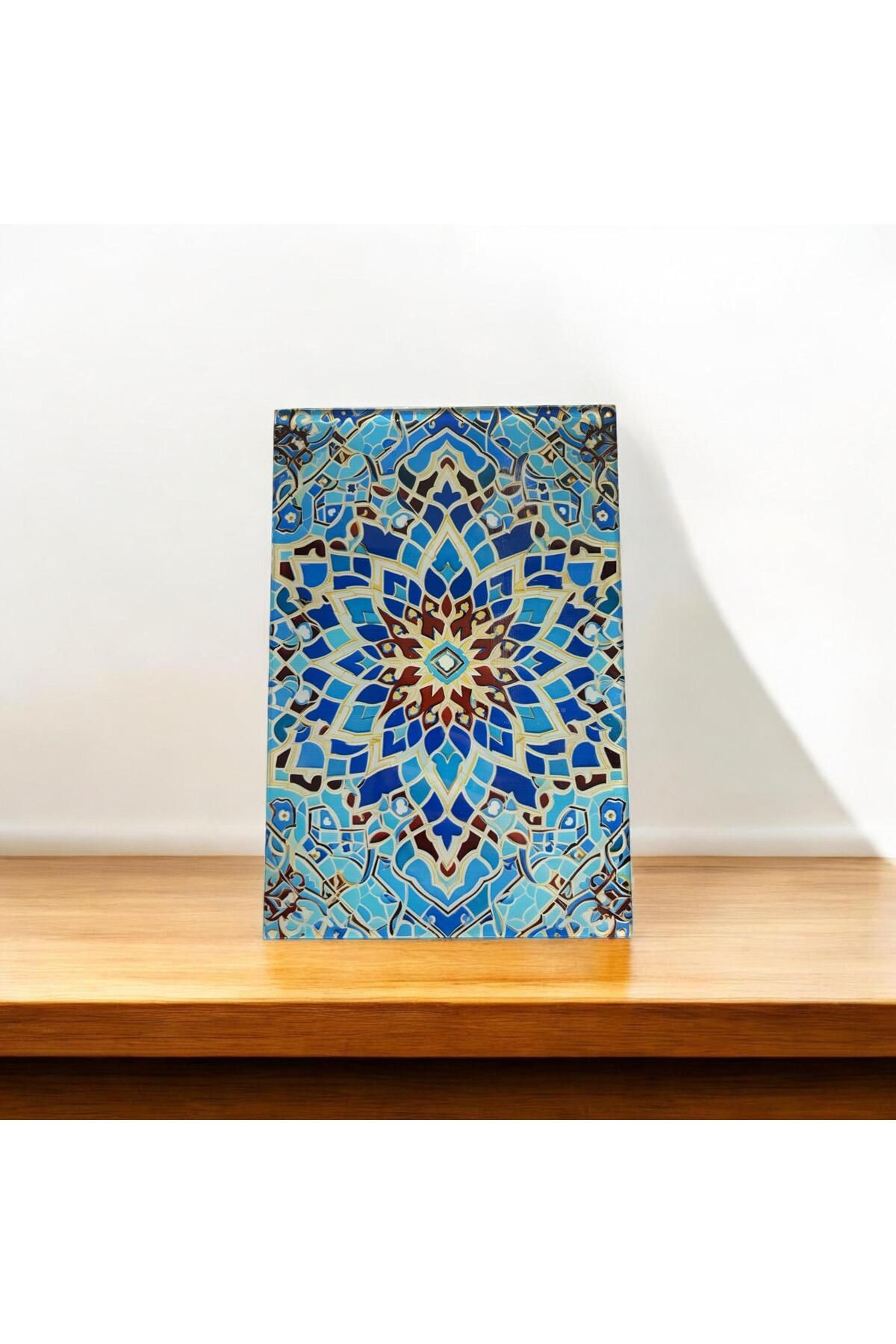 VERT COLLECTİON DAMPERLİ KIRILMAZ CAM DESENLİ MUTFAK KESME TAHTASI