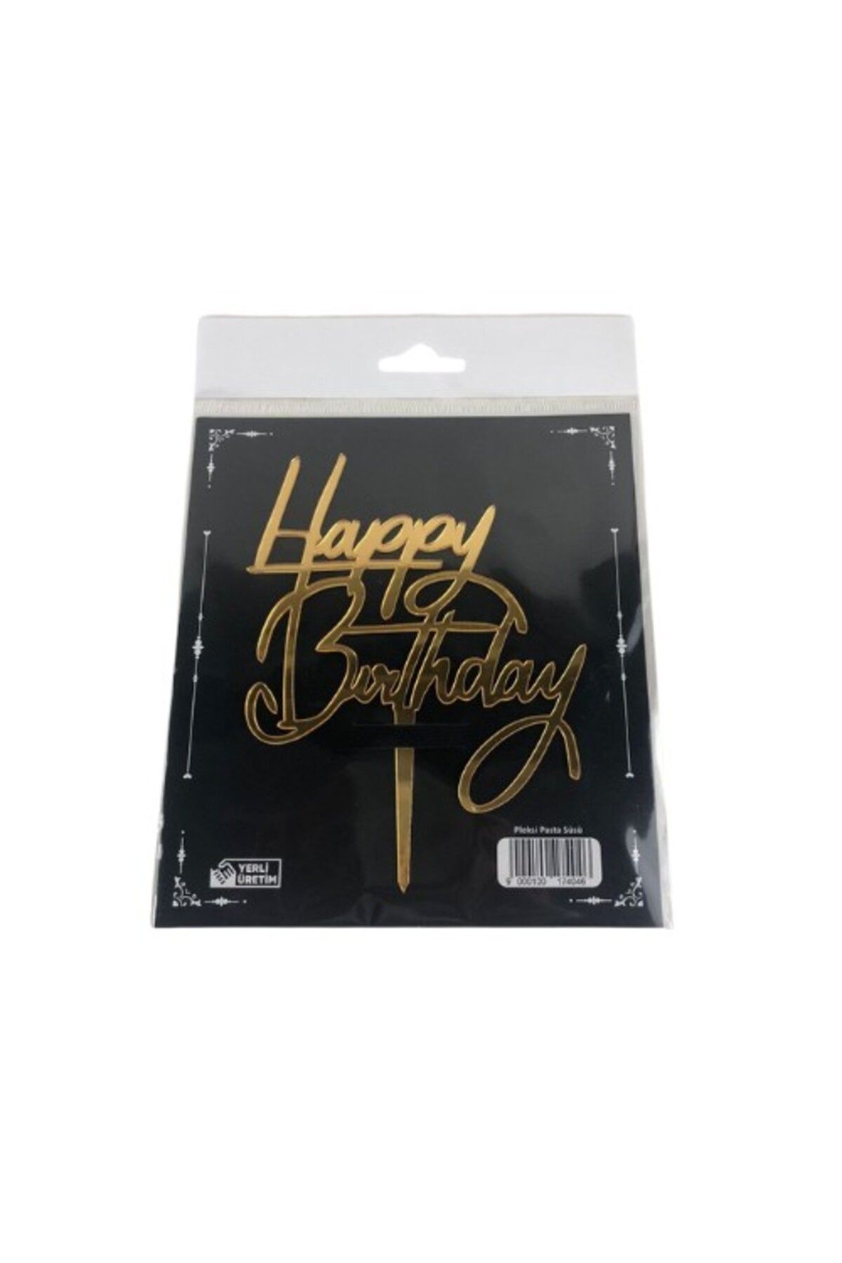 shop PLEKSİ HAPPY BIRTHDAY GOLD