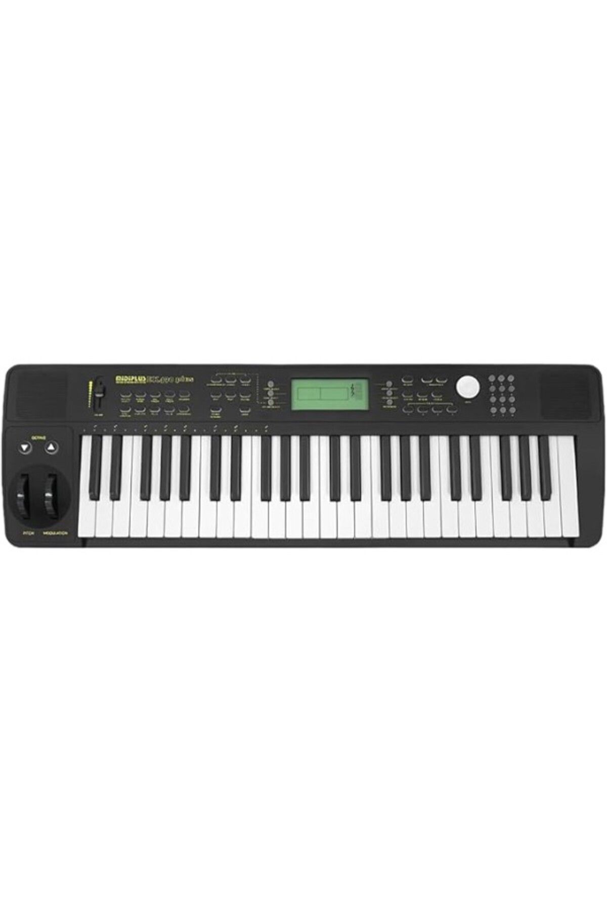 ShopZum Midiplus Ek490+ 49-Tuş Yarı Ağırlıklı Piyano Klavyesine Sahip Midi Controller (128 Gm Ses Bankası)