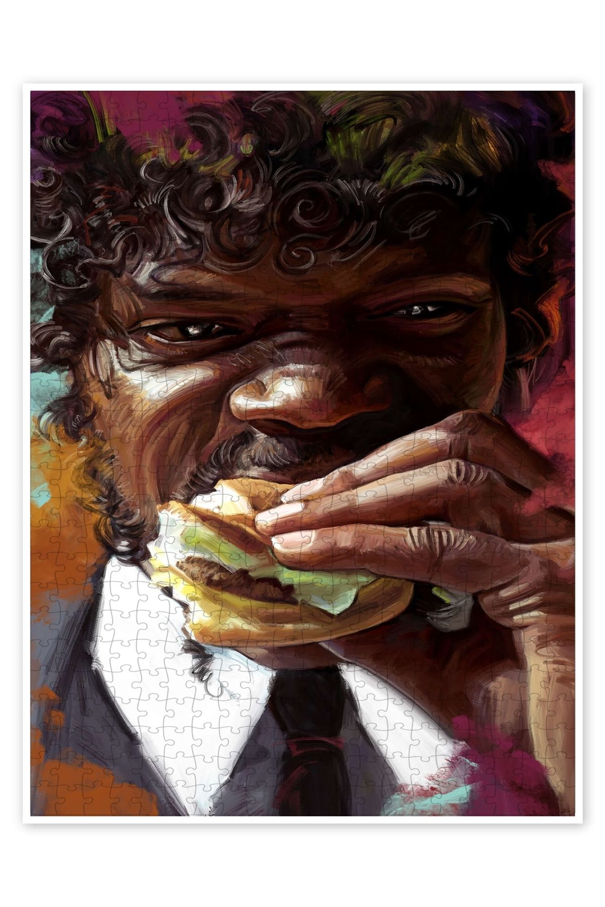 Jeronkarji Jules Winnfield - Pulp Fiction 500 Parça Puzzle Yapboz Klasik Film Temalı