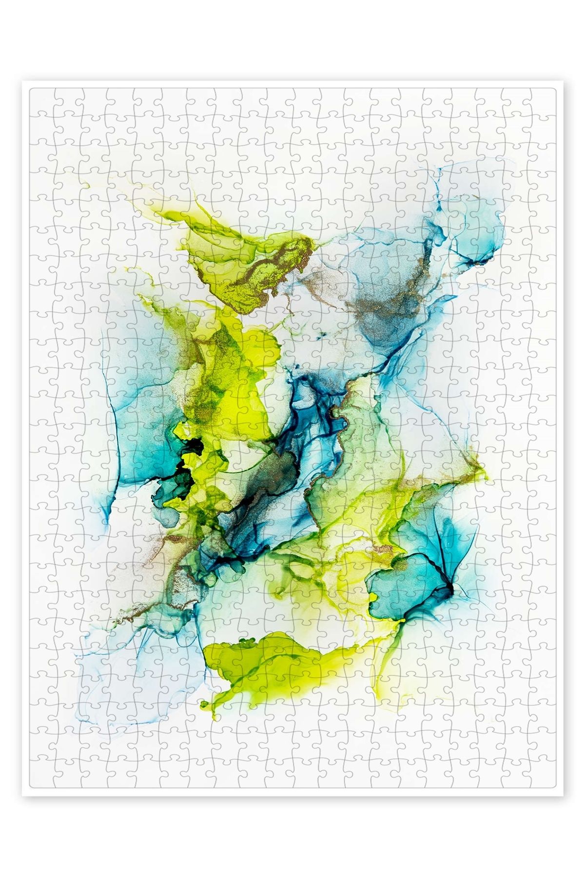 Jeronkarji Zamanın akışında 500 Parça Puzzle Yapboz Bohem Soyut Sanat Temalı