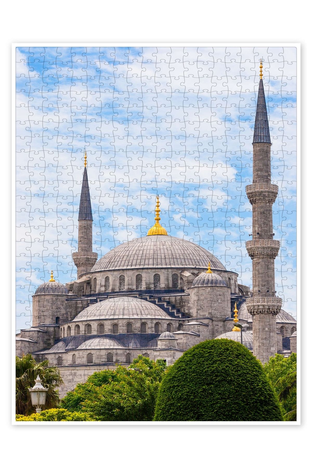 Jeronkarji Sultanahmet Camii İstanbul 500 Parça Puzzle Yapboz Şehir Manzara Temalı Hobilik