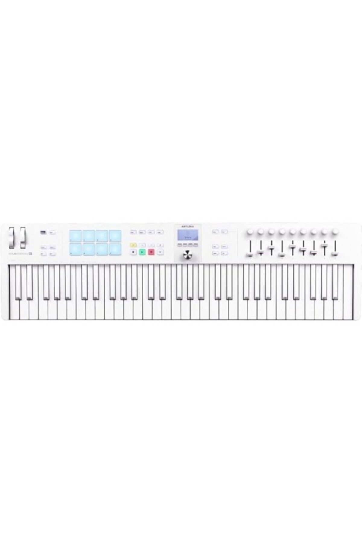 ShopZum Arturia Keylab Essential 61 Mk3 Midi Kontrolcü - Alpine White