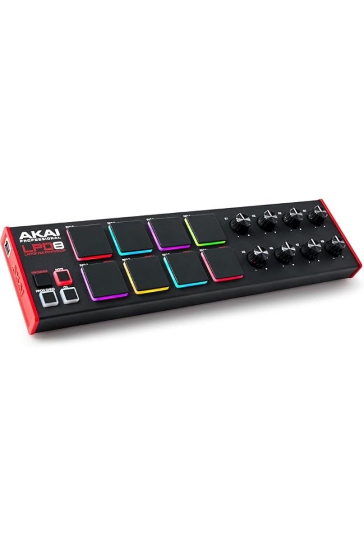ShopZum Akai Professional Lpd8 - Usb Midi Controller Mac Ve Pc Duyarlı 8 Mpc Bateri Pedi, Atanabilir 8 Düğm