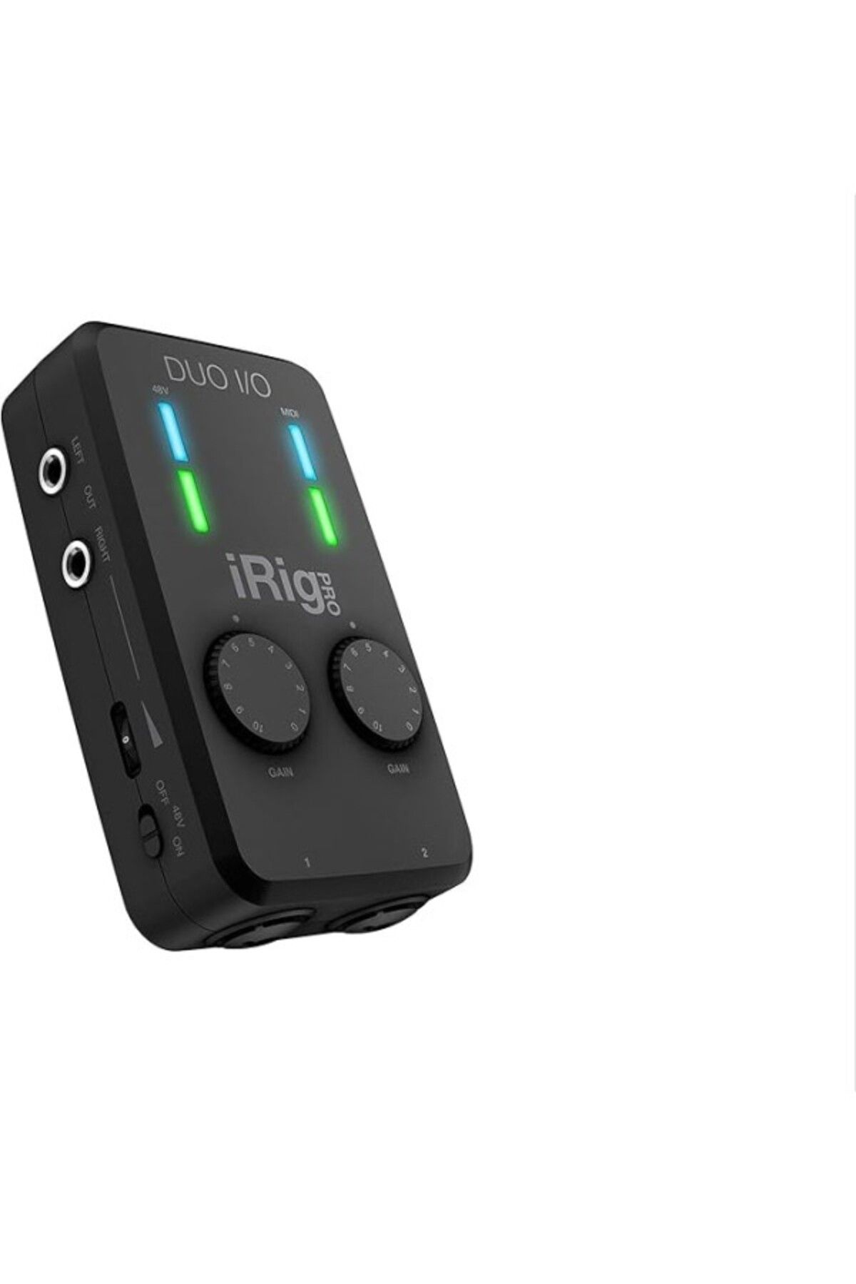 ShopZum Ik Multimedia Irig Pro Duo I/O - Iphone, Ipad, Android Ve Mac/Pc Evrensel Çift Kanallı Ses/Midi Ara