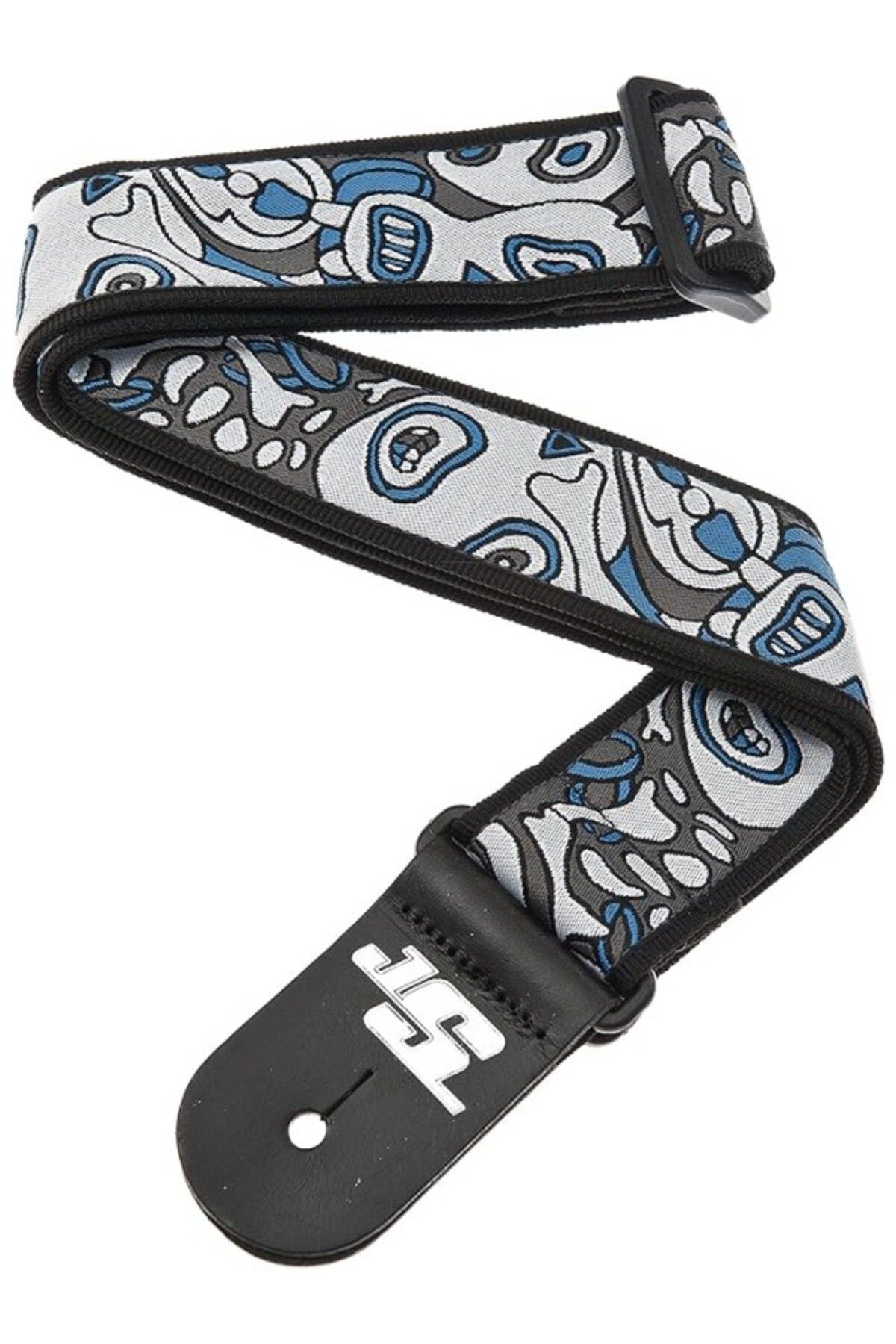 ShopZum Planet Waves 50Js01 Gewebegurt Nylongewebe Joe Satriani Collection Skulls