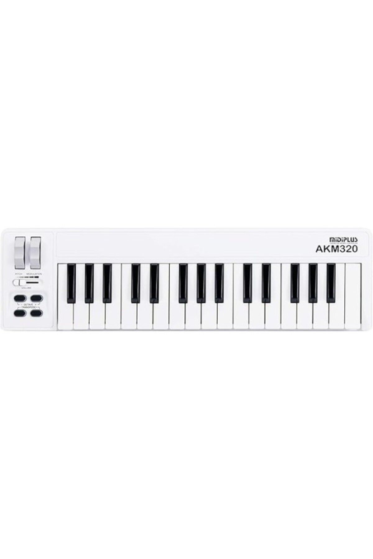 ShopZum Midiplus Akm320 White 32 Mini Tuş Usb Midi Klavye Controller/Kontrolör