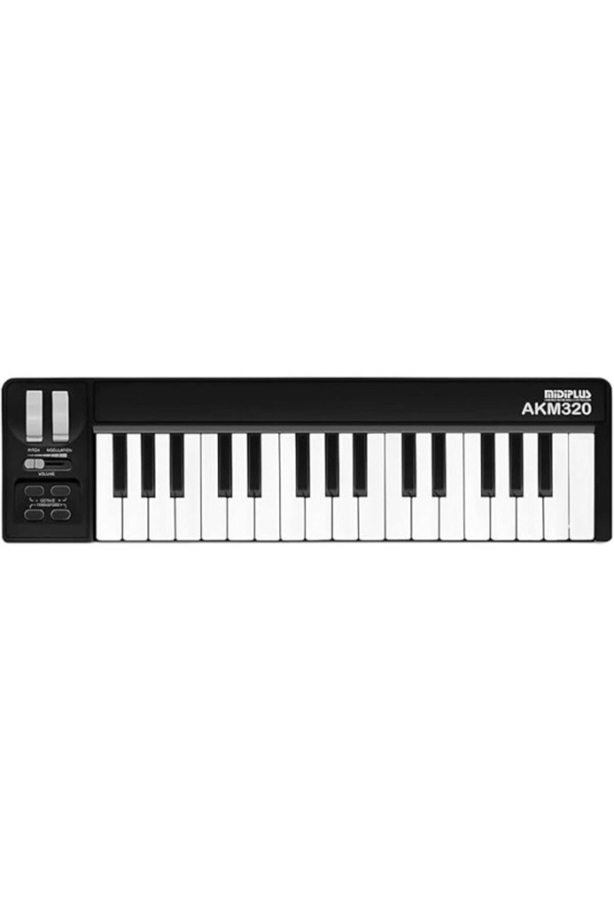 ShopZum Midiplus Akm320 Black 32 Mini Tuş Usb Midi Klavye