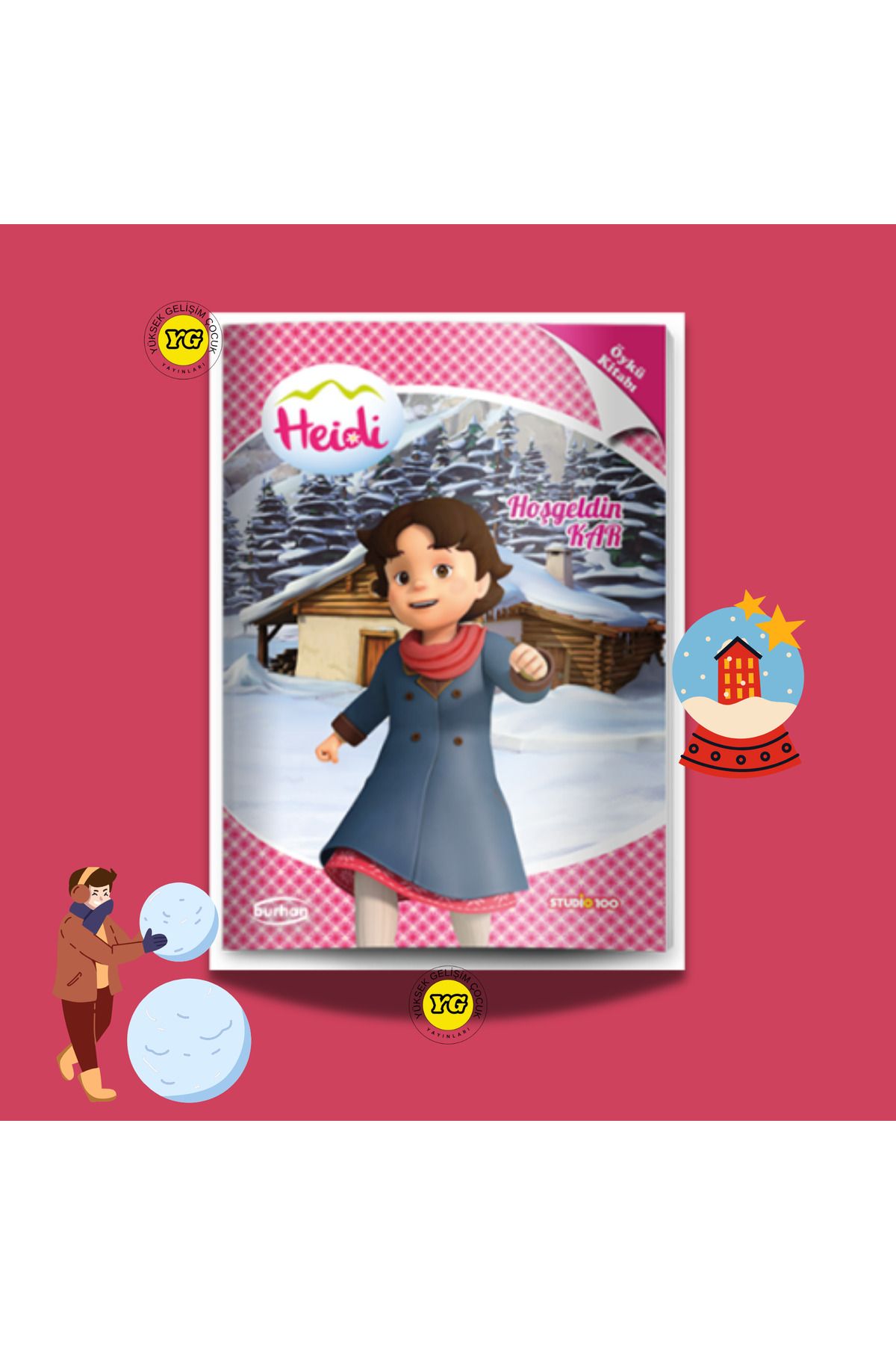 Burhan Yayınları HOŞGELDİN KAR / HEİDİ ÖYKÜ KİTAPLARI