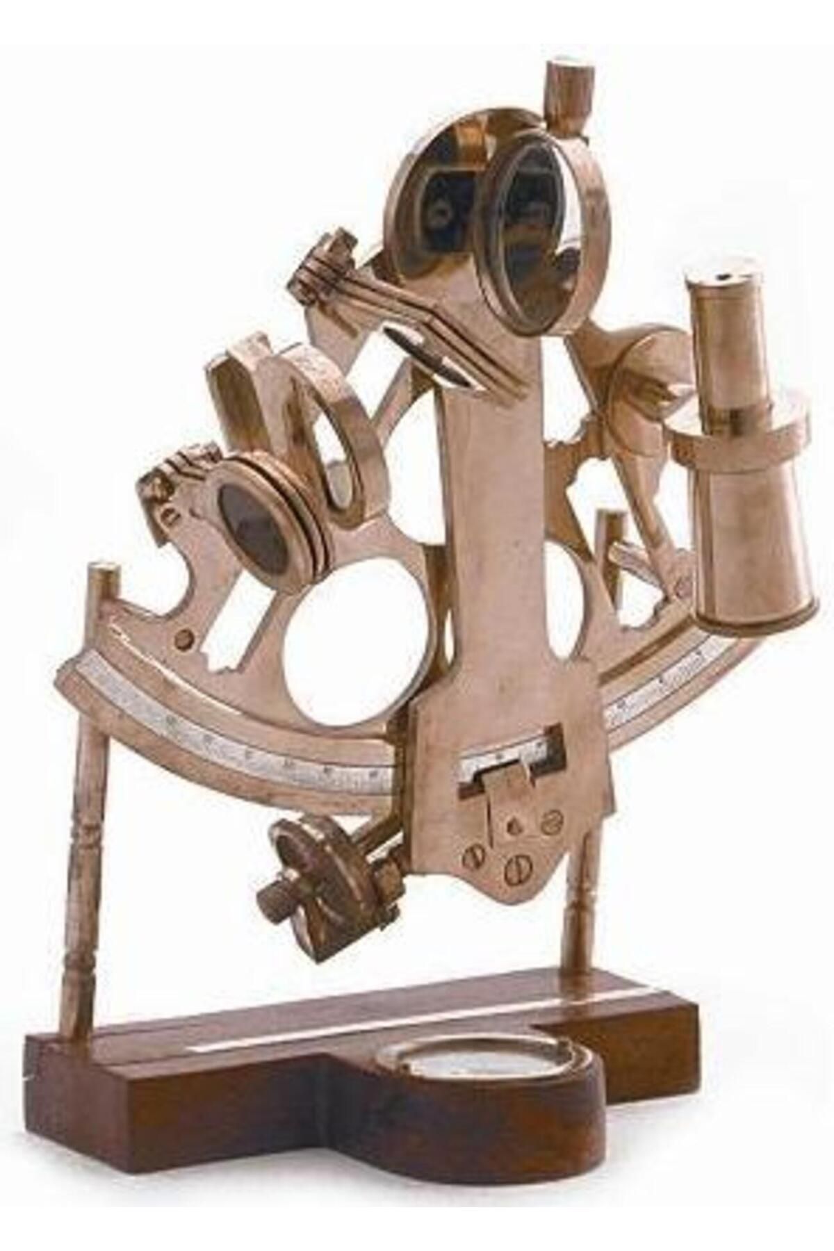 Pirinç DENİZCİLİK GRUBU → Marine Pirinç Aksesuar-STANDLI SEXTANT-25*22*16 CM-JTTR30467