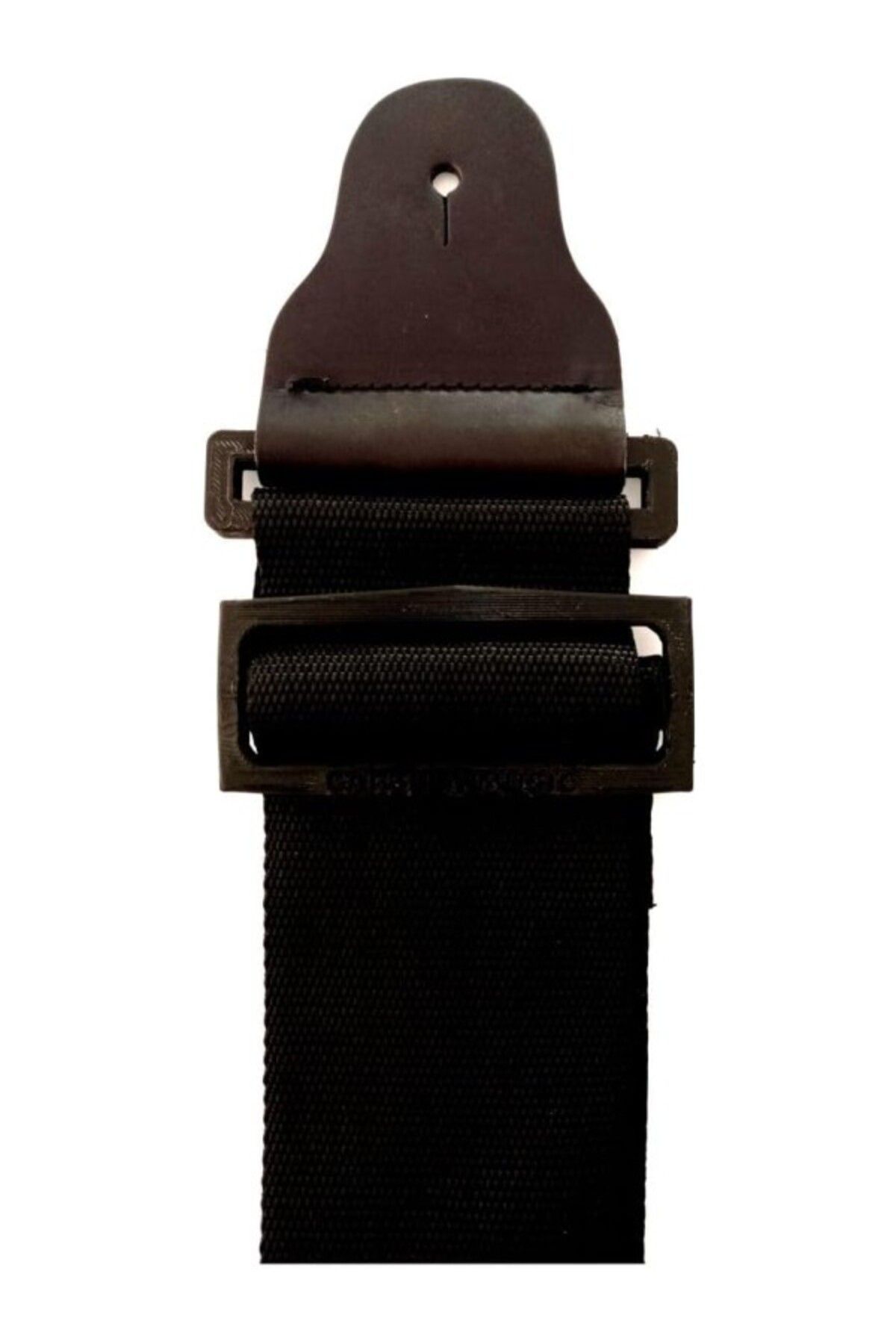 ShopZum Longmoon Rj100Bbk Bas Gitar Askısı Polipropilen Deri Başlı