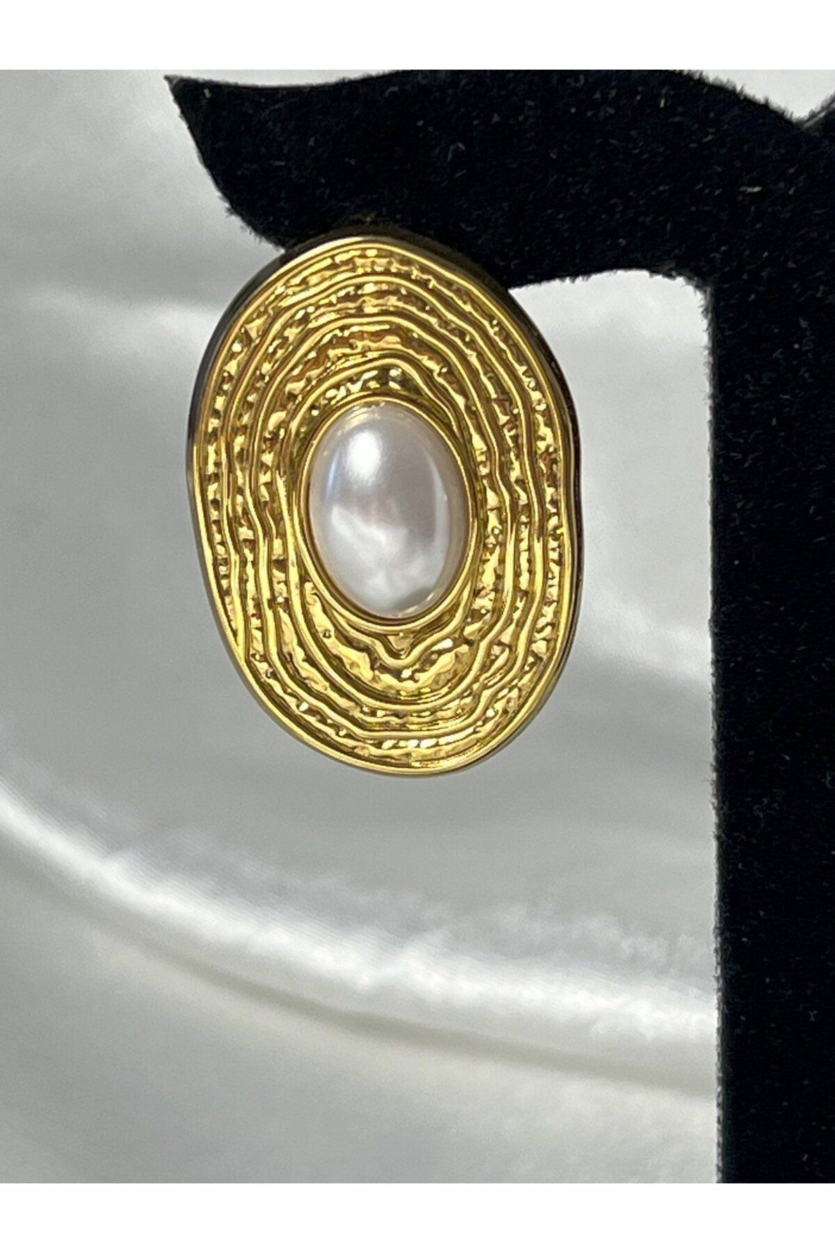 CEY ACCESSORY İNCİ DETAY VINTAGE KÜPE