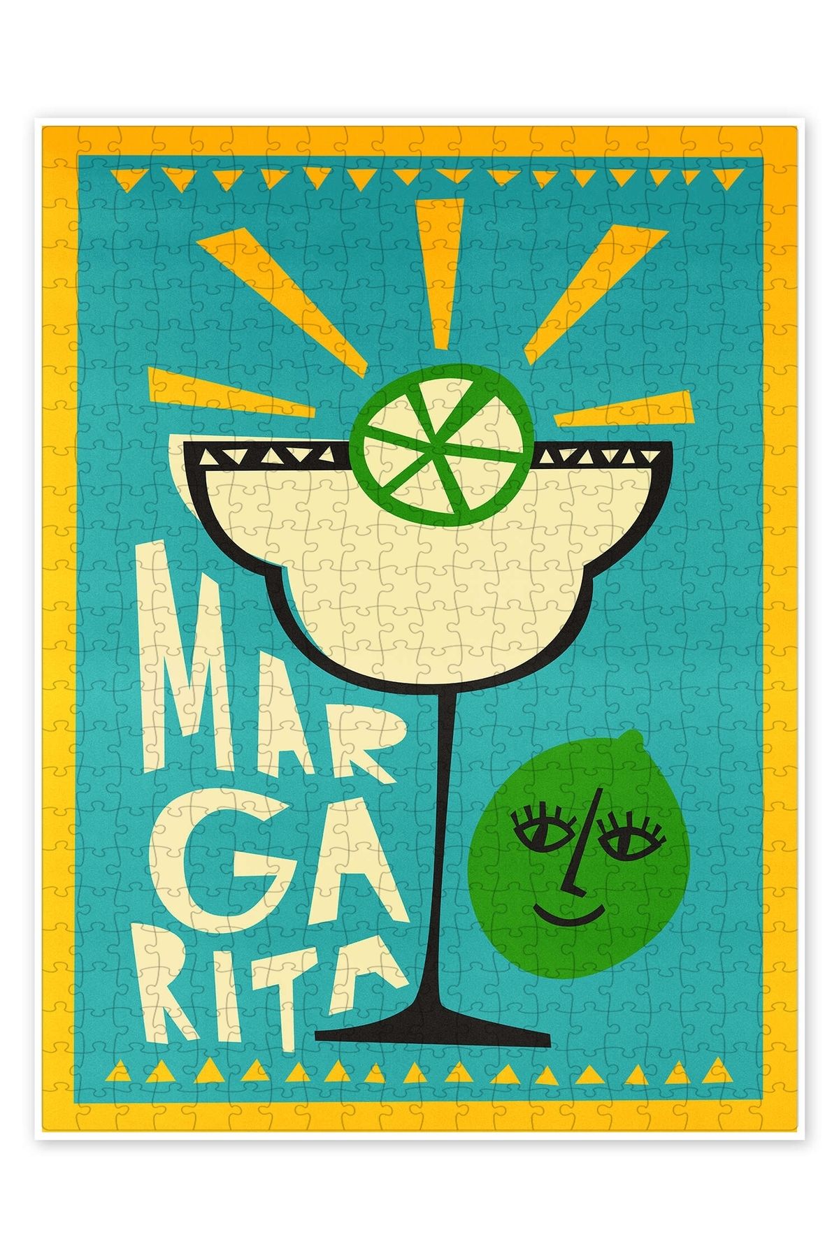 Jeronkarji Margarita 500 Parça Puzzle Yapboz Mutfak Temalı Yetişkinler için