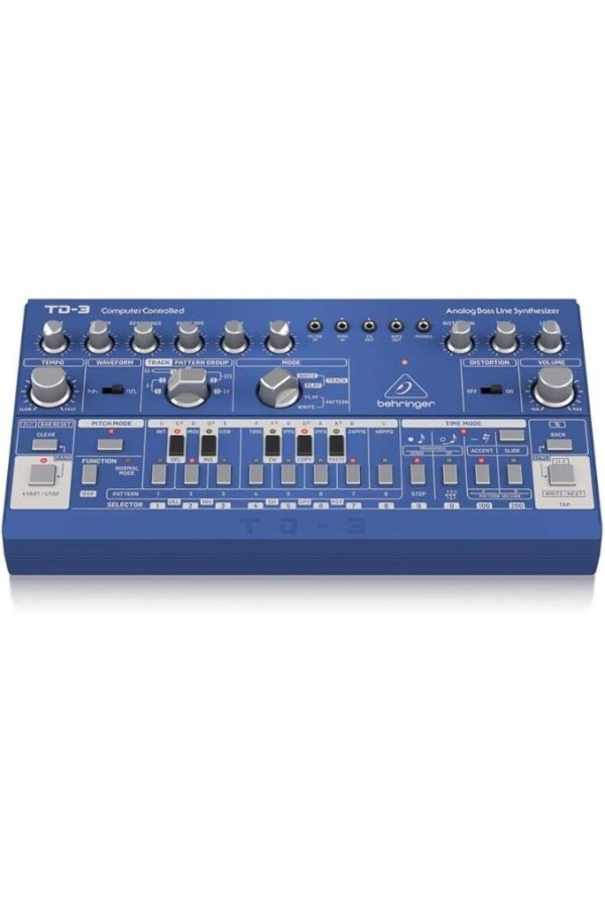 ShopZum Behringer Td-3-Bu Analog Synthesizer (Mavi)