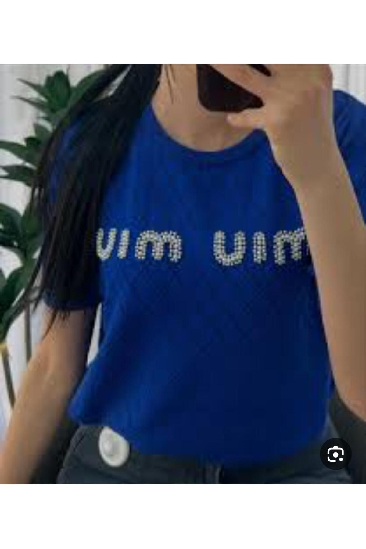 Abalı Yeni sezon triko, pamuklu, yazlık, taşlı, MI U MI U yumuşak bluz .